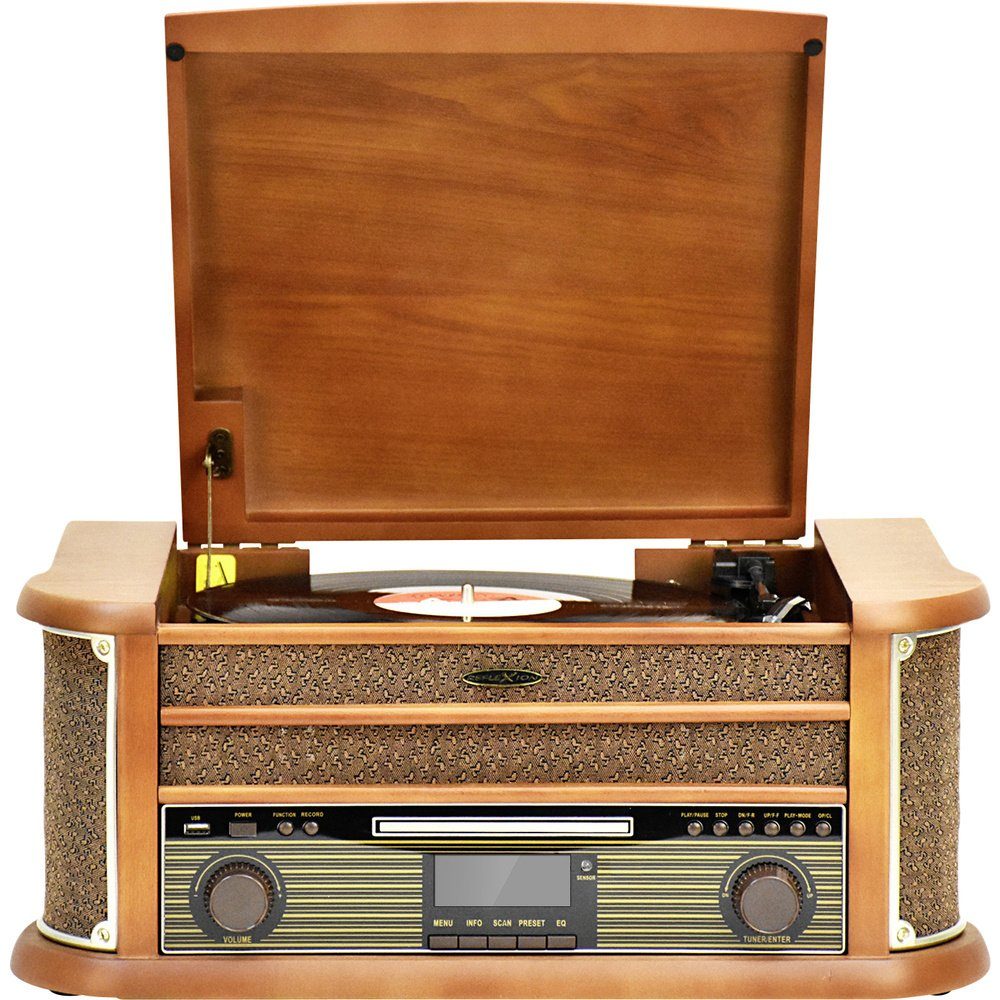 Reflexion Reflexion HIF2002DAB Retro Stereoanlage DAB+, UKW, CD, Kassette, Platt Stereoanlage