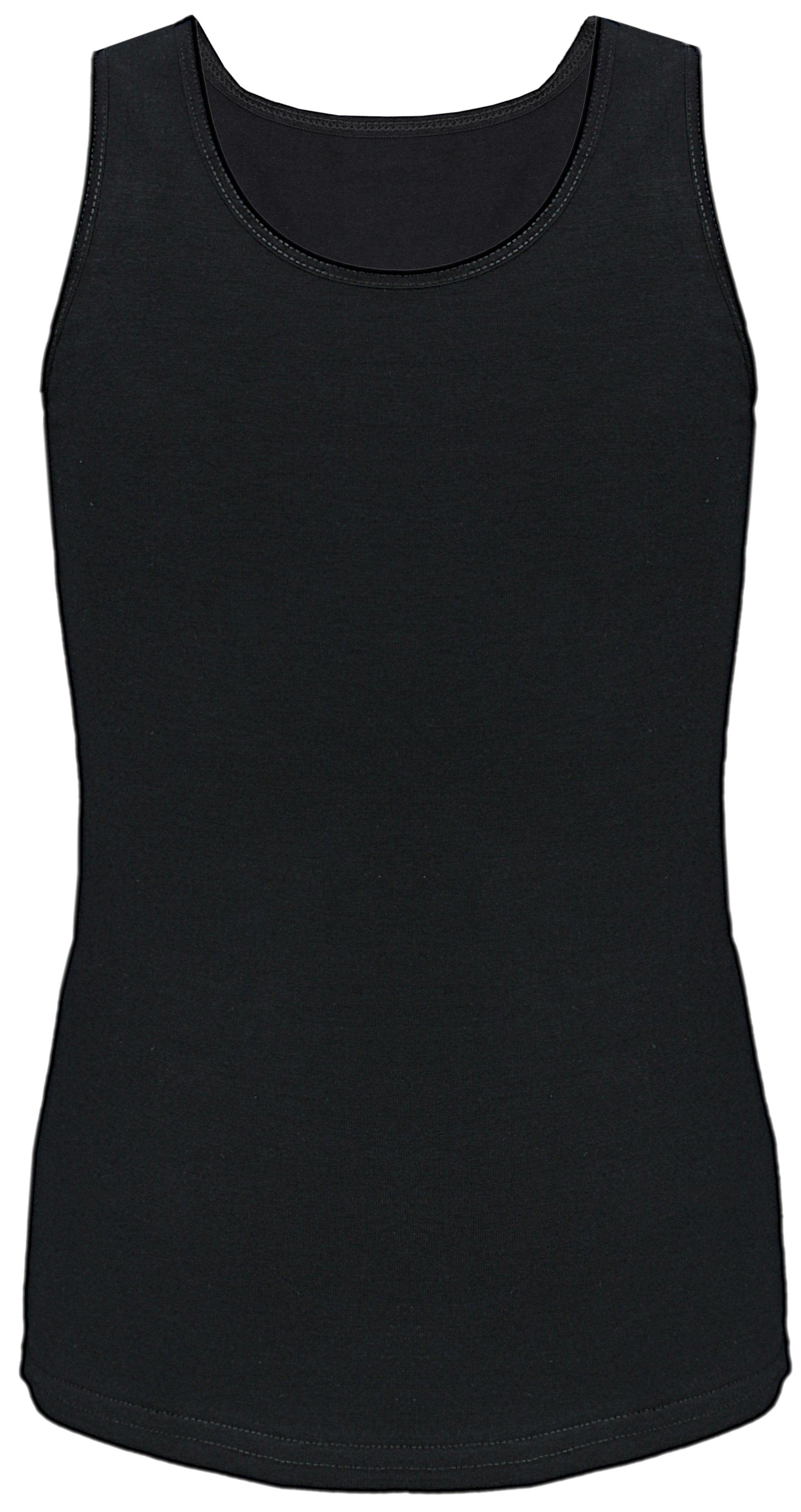TupTam Unterhemd TupTam Mädchen Baumwolle Unterhemd 5er Pack Tank Top Ärmellos Kinder – Bild 4 von 5