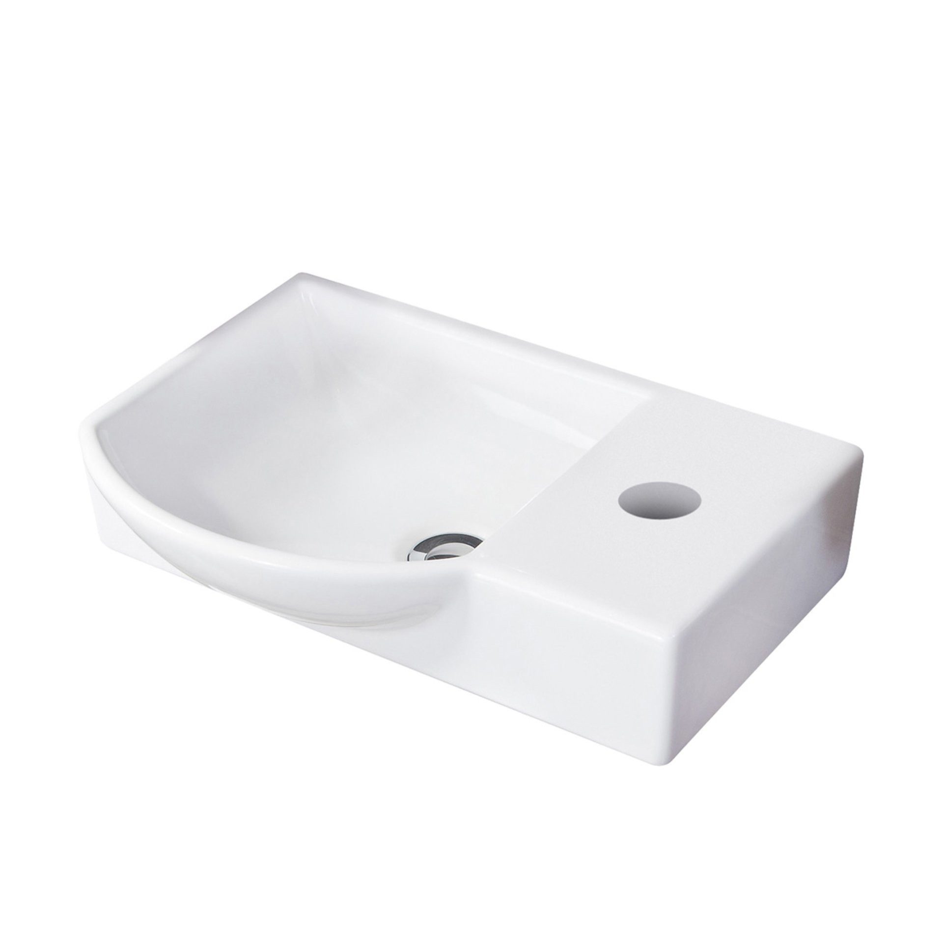 FACKELMANN Badmöbel-Set Gäste-WC Set – Badezimmermöbel, Waschplatz, Stauraumwunder