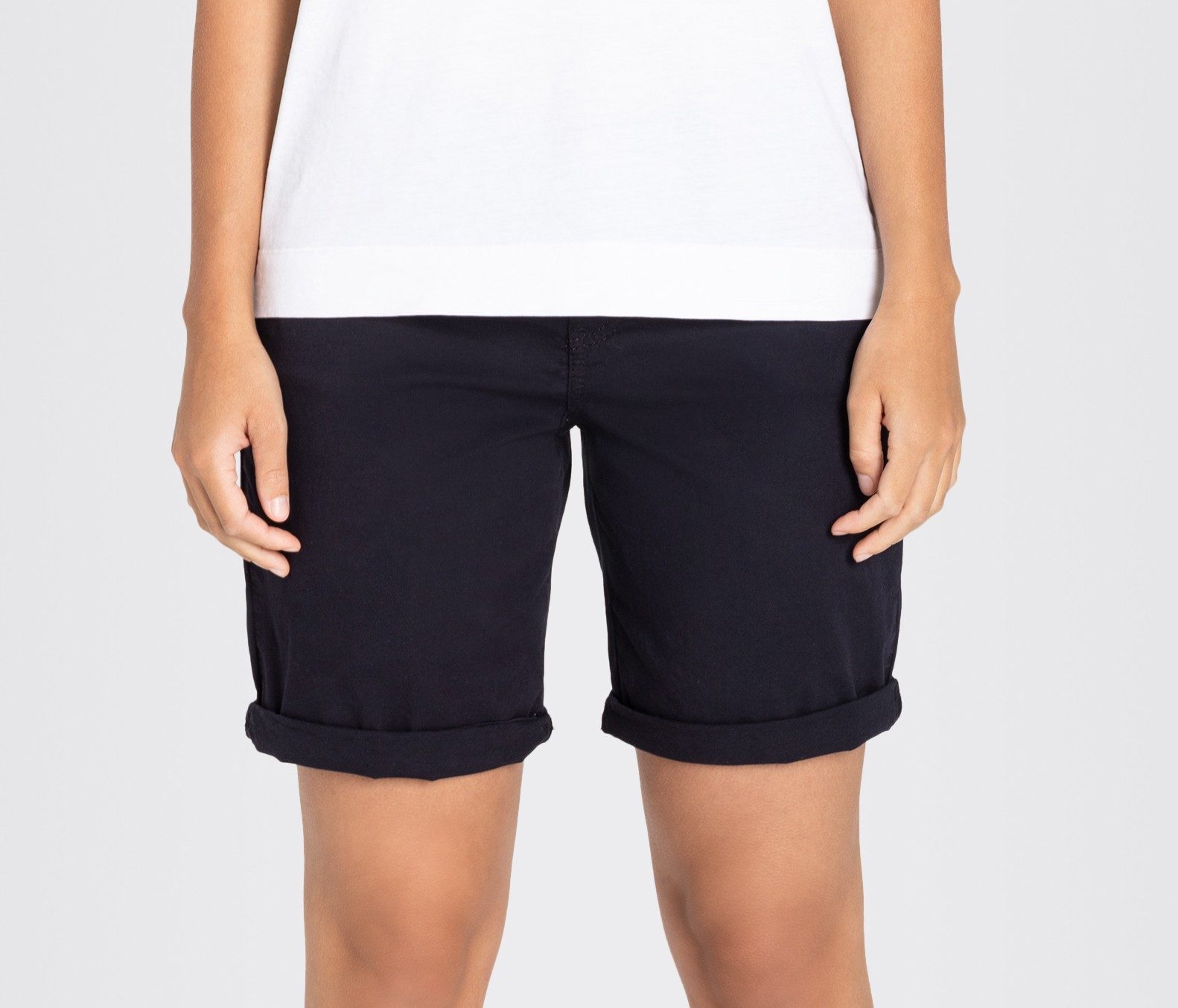 MAC Stretch-Jeans MAC SHORTY dark blue PPT 2387-00-0415 198R - SUMMER