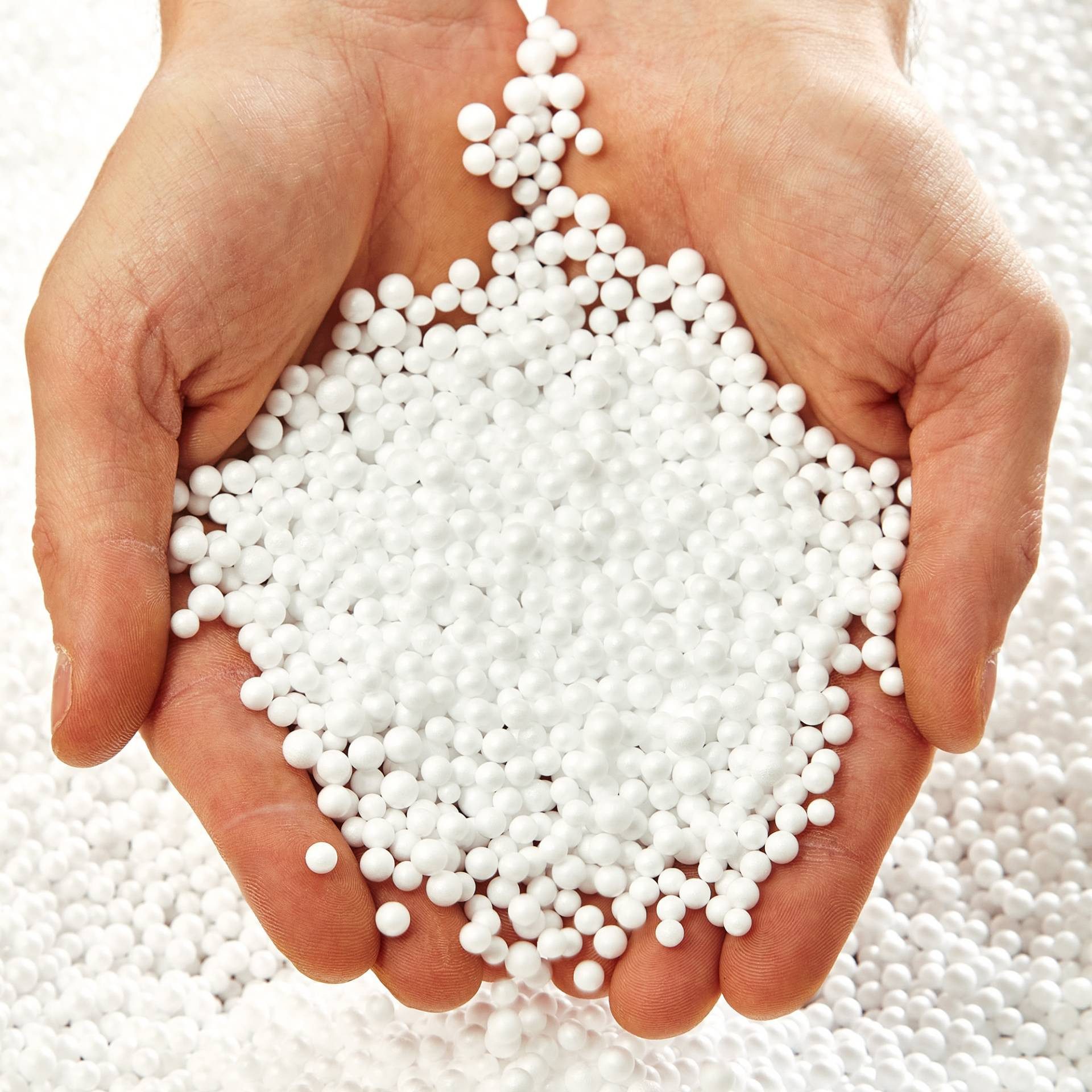 Green Bean Sitzsack Nachfüllpack EPS Perlen für Круглые подушки - 10 L (1 Liter - 430 Liter), Nachfüllpack für Sitzsack-Füllung, Stillkissen, Kopfkissen