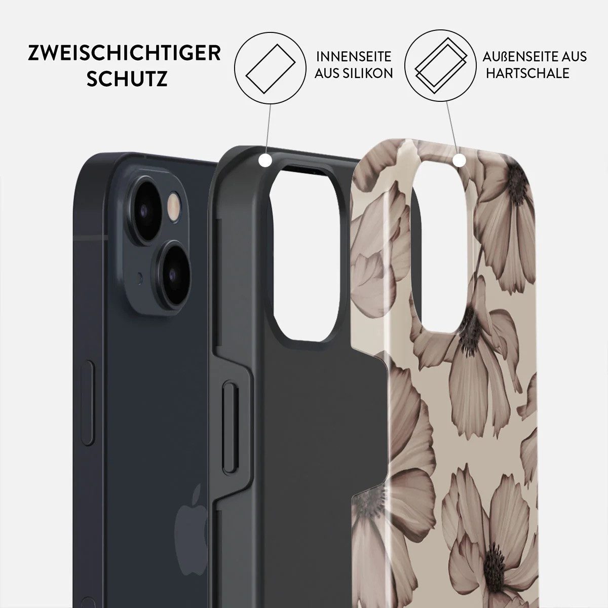 BURGA Handyhülle Tough MagSafe Case Barely Yours iPhone 15