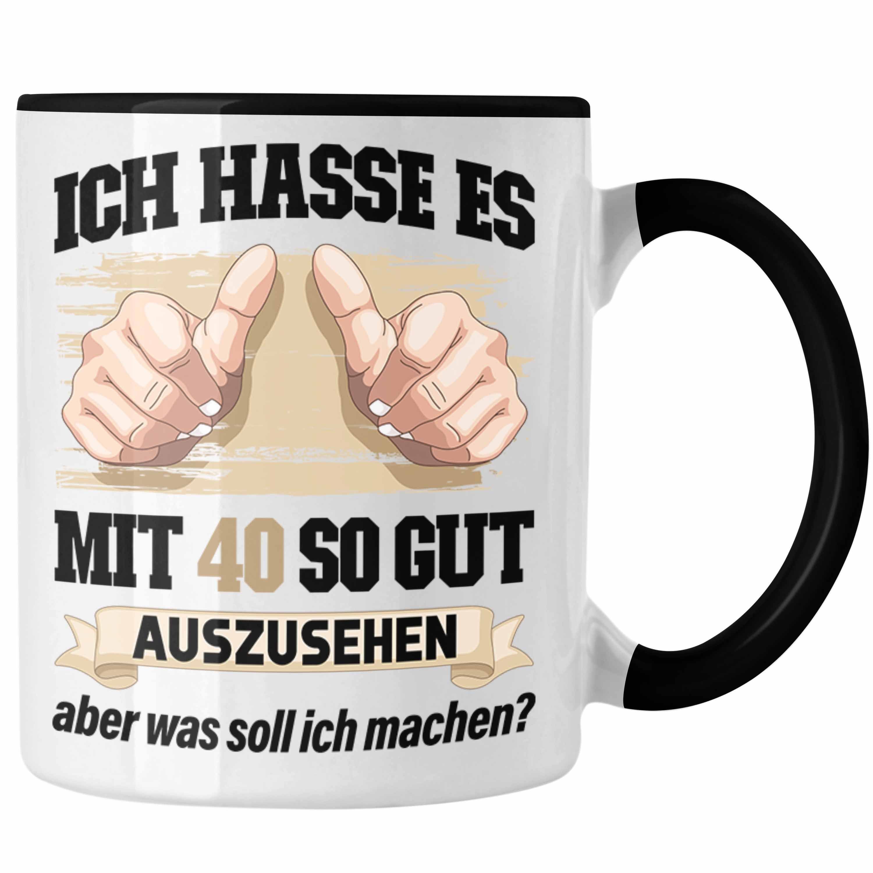 Trendation Tasse Trendation - 40. Geburtstag Tasse Frau Männer Geschenk 40er Geschenkidee 40 Mutter Vater Mann Frauen Lustig Geschenke Deko