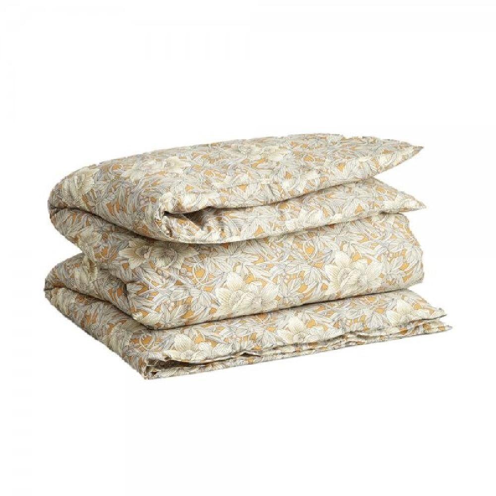 Gant Постельное белье Gant Home Kopfkissenbezug mit Reißverschluss Floral Dark Mustard Yello