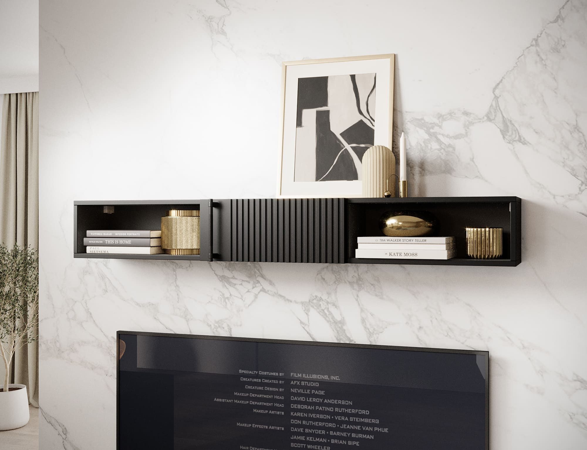 MOEBLO Wandregal Raftilo 150, Wandhängeregal mit Aufsatz, Hängeregal, Schwe günstig online kaufen