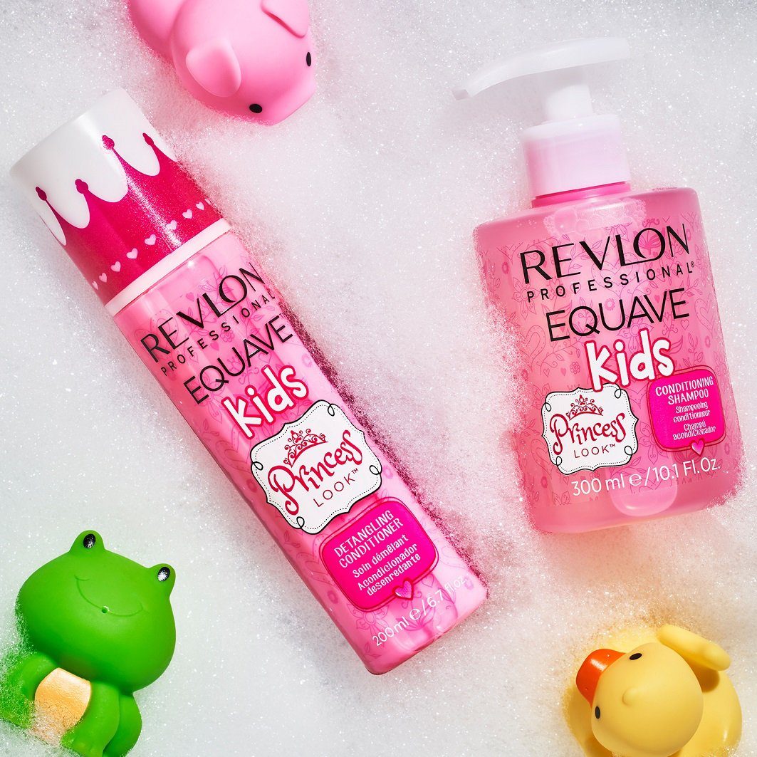 REVLON PROFESSIONAL Haarshampoo EQUAVE PRINCESS LOOK CONDITIONING SHAMPOO, Reichhaltige Formel frei von Parabenen, Farbstoffen und Allergenen.