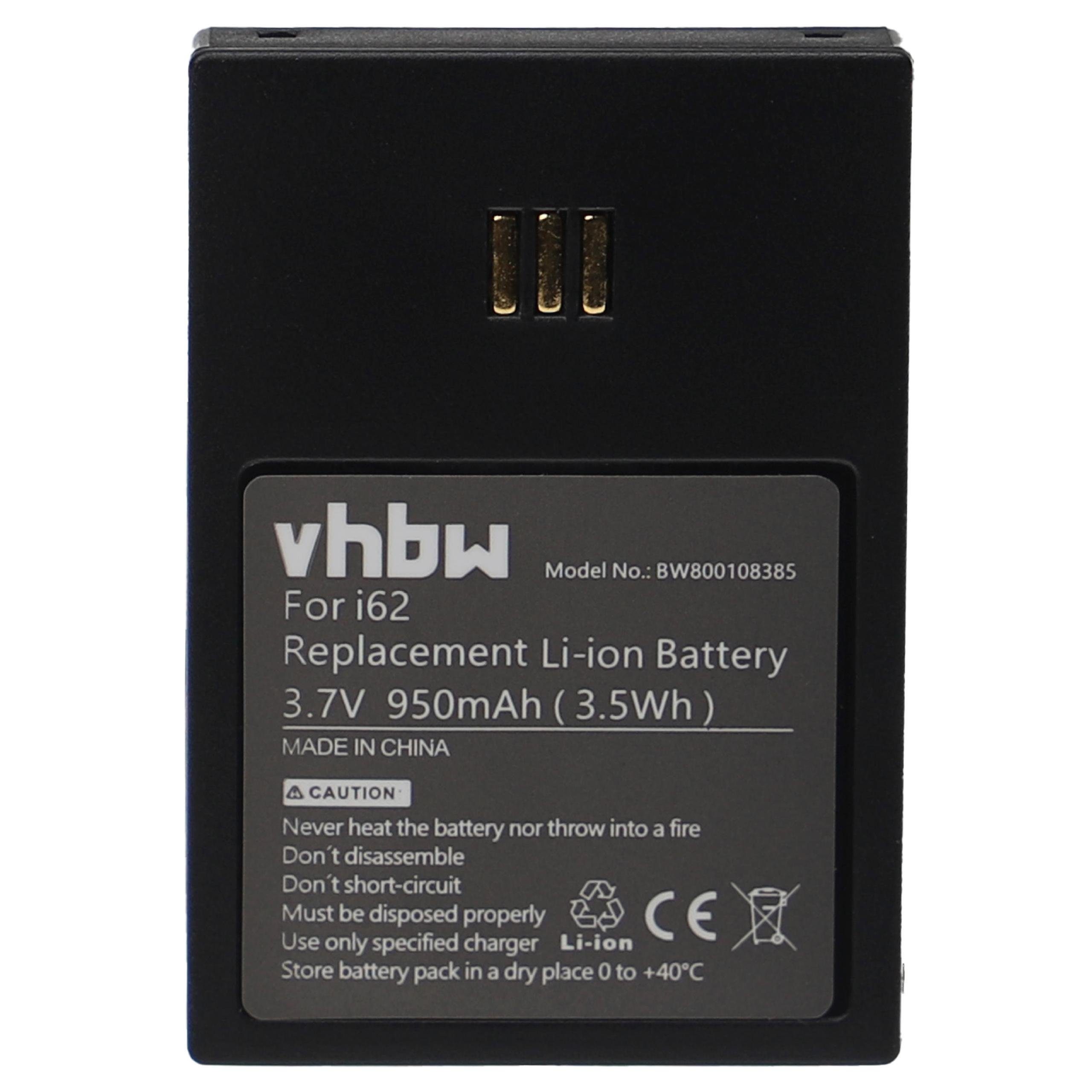 vhbw kompatibel mit Siemens CUC325 Akku Li-Ion 950 mAh (3,7 V)