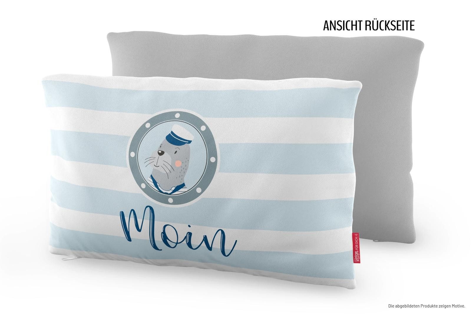 La Vida Dekokissen Kissen Dekokissen Kuschelkissen für Dich) Geschenk la vida MOIN