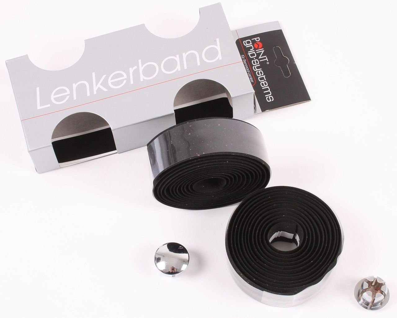 Point Griffband Fahrrad Lenkerband Kork Set schwarz