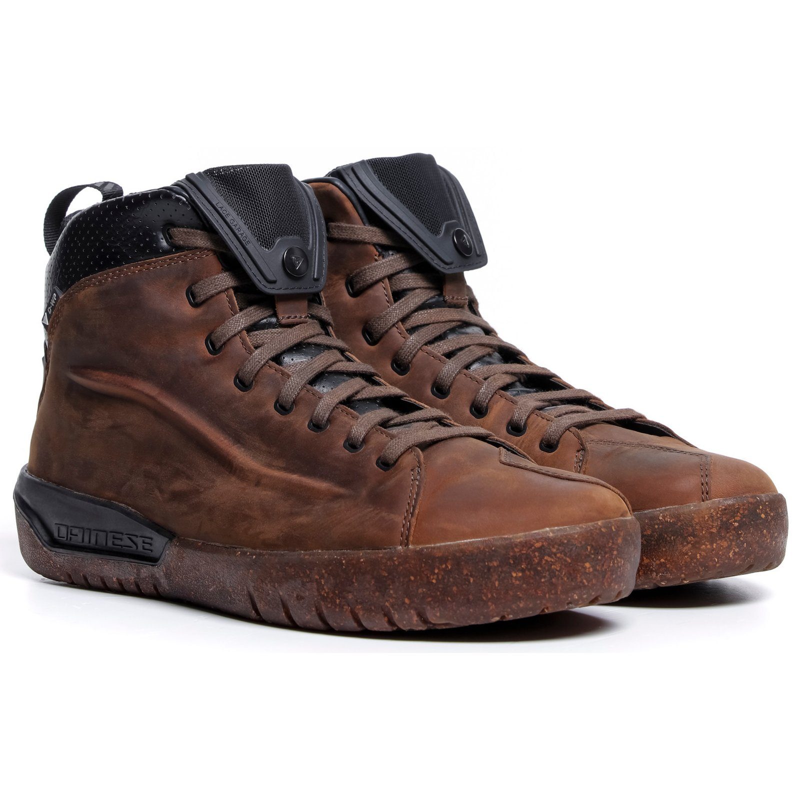 Dainese Metractive D-WP Schuhe braun / natural rubber Motorradstiefel