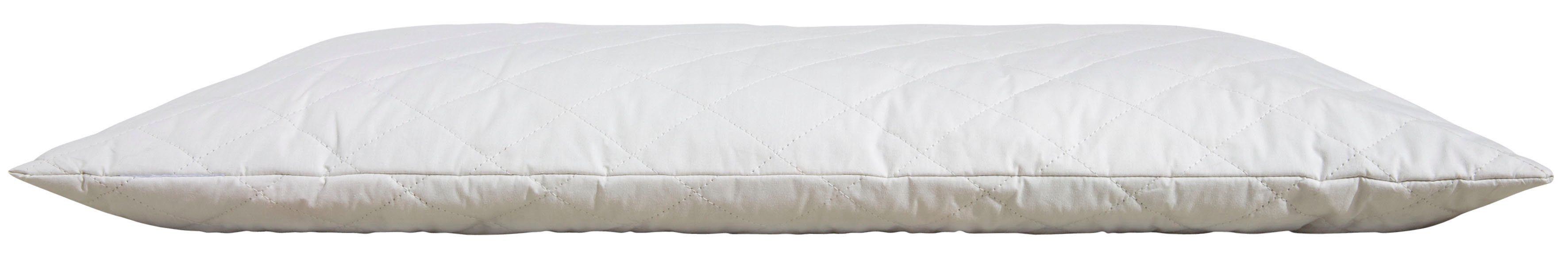 OTTO home Naturhaarkissen Chailley, Kissen 40x80 cm und 80x80 cm, gute Feuchtigkeitsregulierung, Füllung: 96% Schurwolle & 4% sonstige Faser, Bezug: 100% Baumwo – Bild 2 von 2