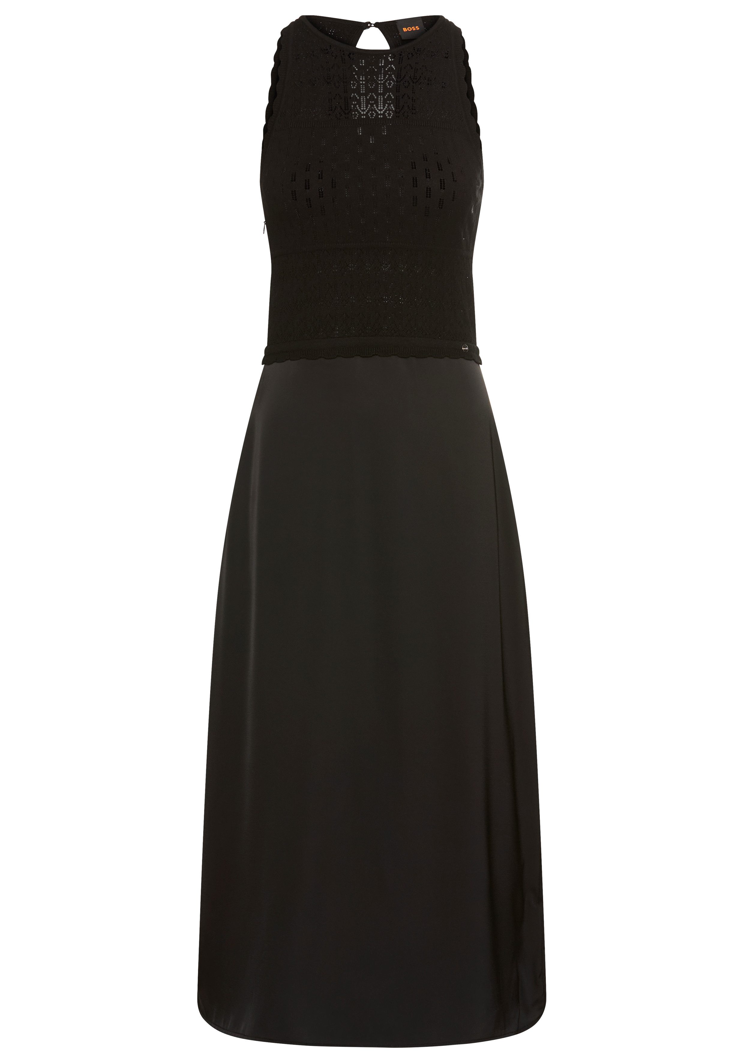 BOSS ORANGE Strickkleid Fawrence Premium Damenmode Midi-Länge, im Materialm günstig online kaufen