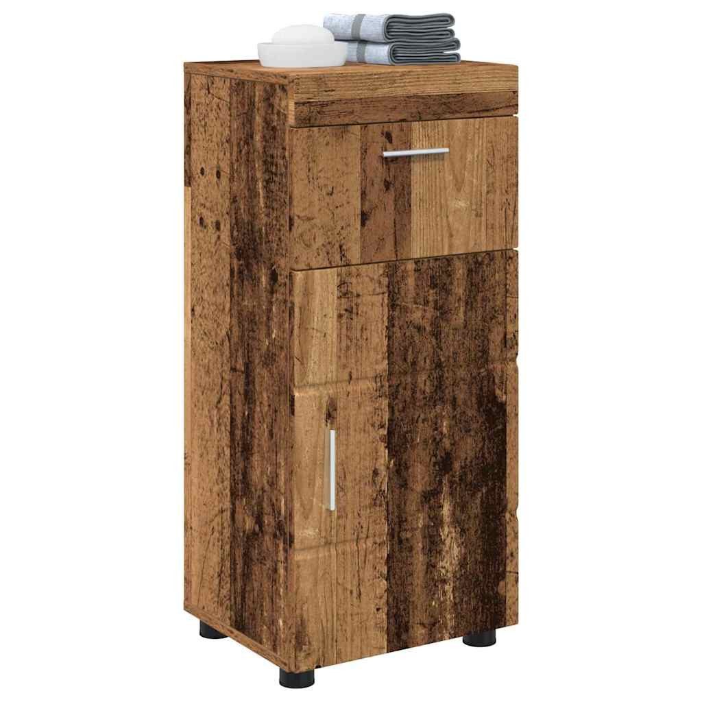 vidaXL Badezimmerspiegelschrank Badezimmer Schrank mit Speicher günstig online kaufen