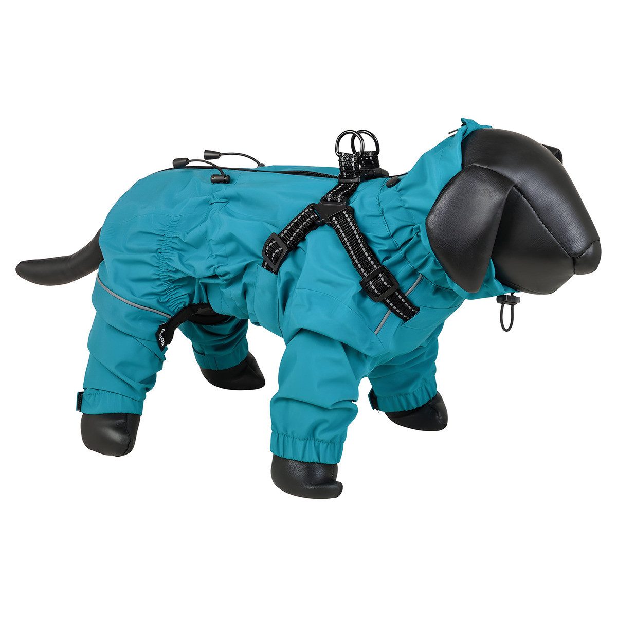 Nobby Hunderegenmantel Regenoverall Tenkos 2 in 1 petrol