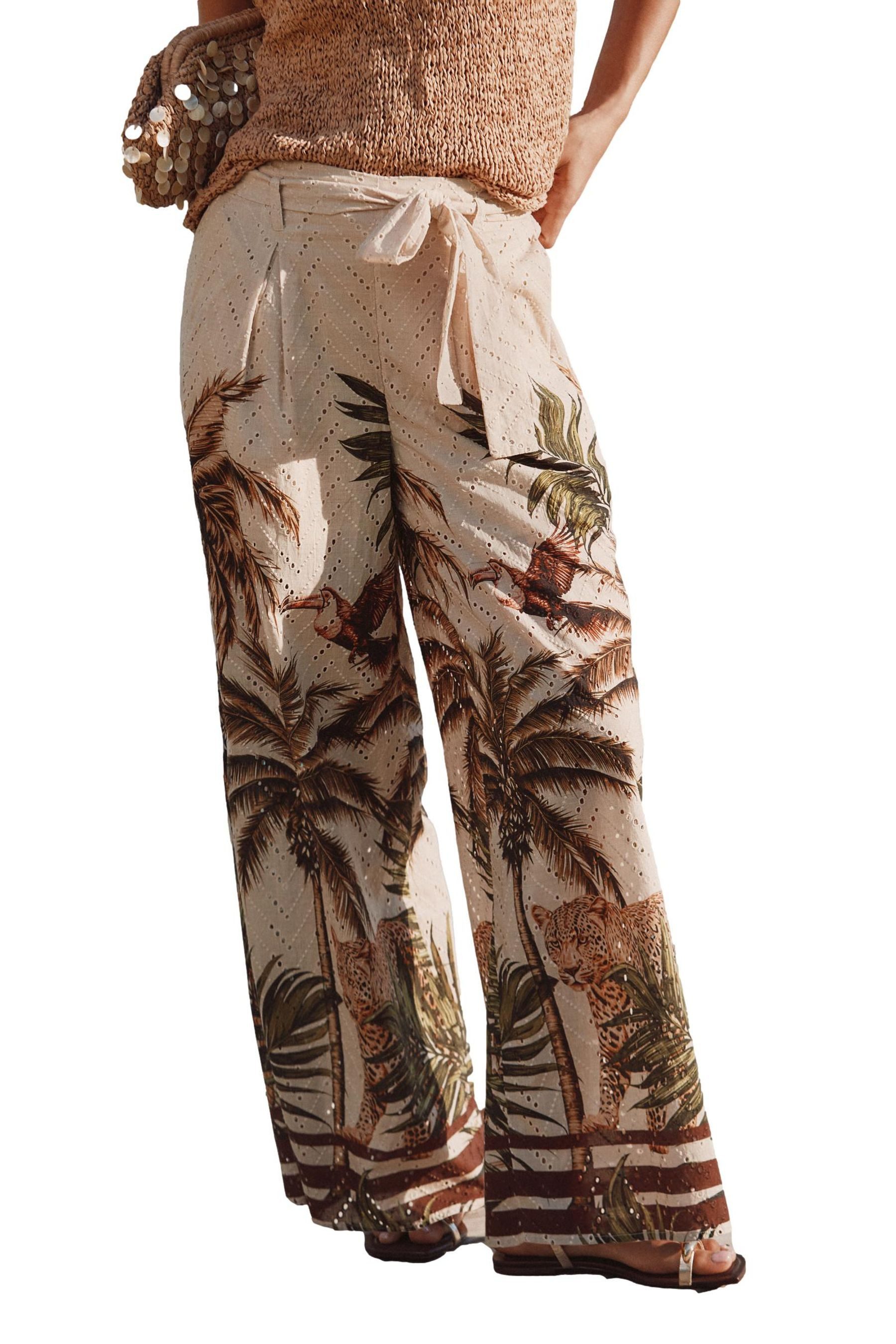 Next Palazzohose Weite Hose zum Binden günstig online kaufen