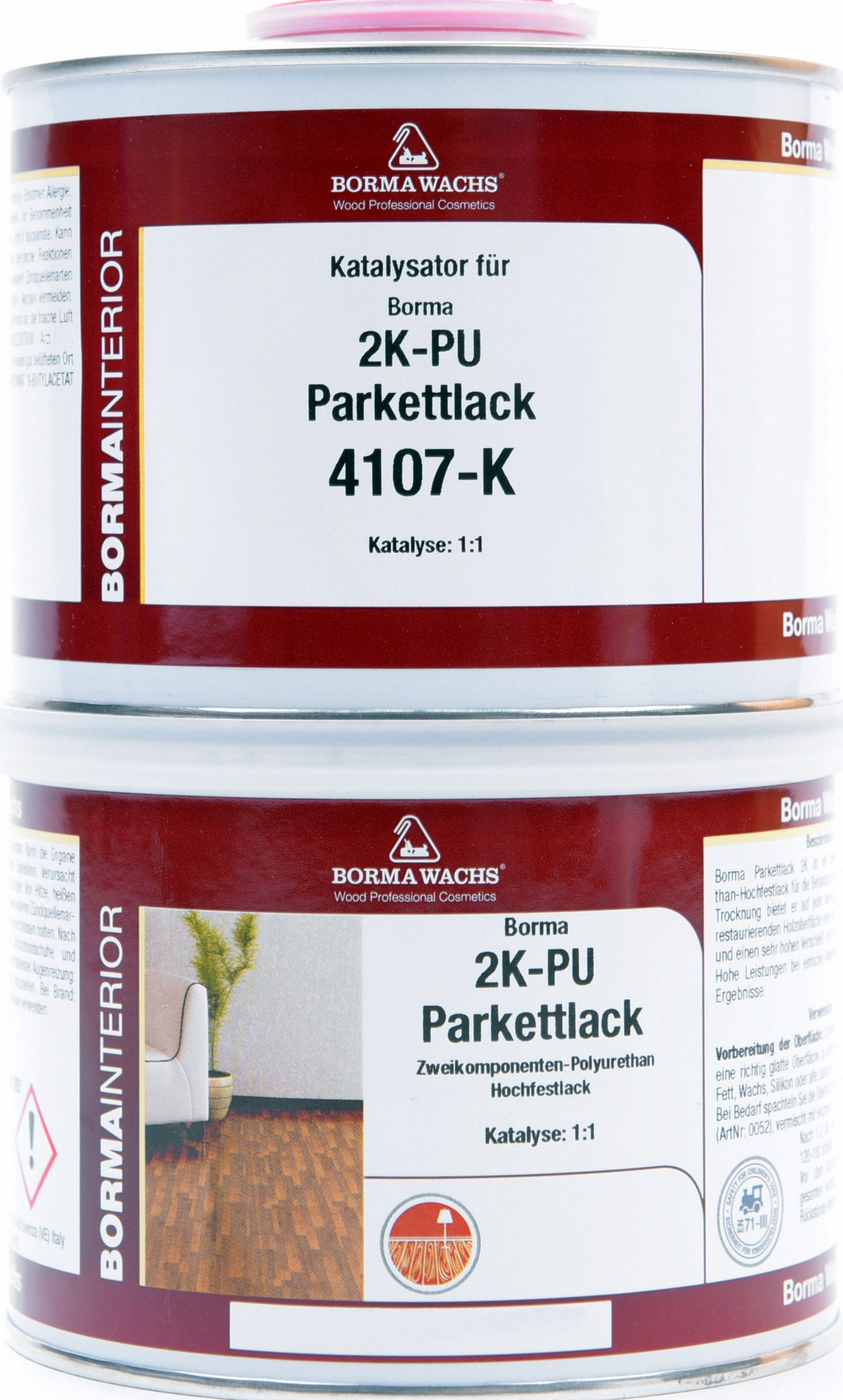 BORMA Treppen- und Parkettlack 2K PU günstig online kaufen