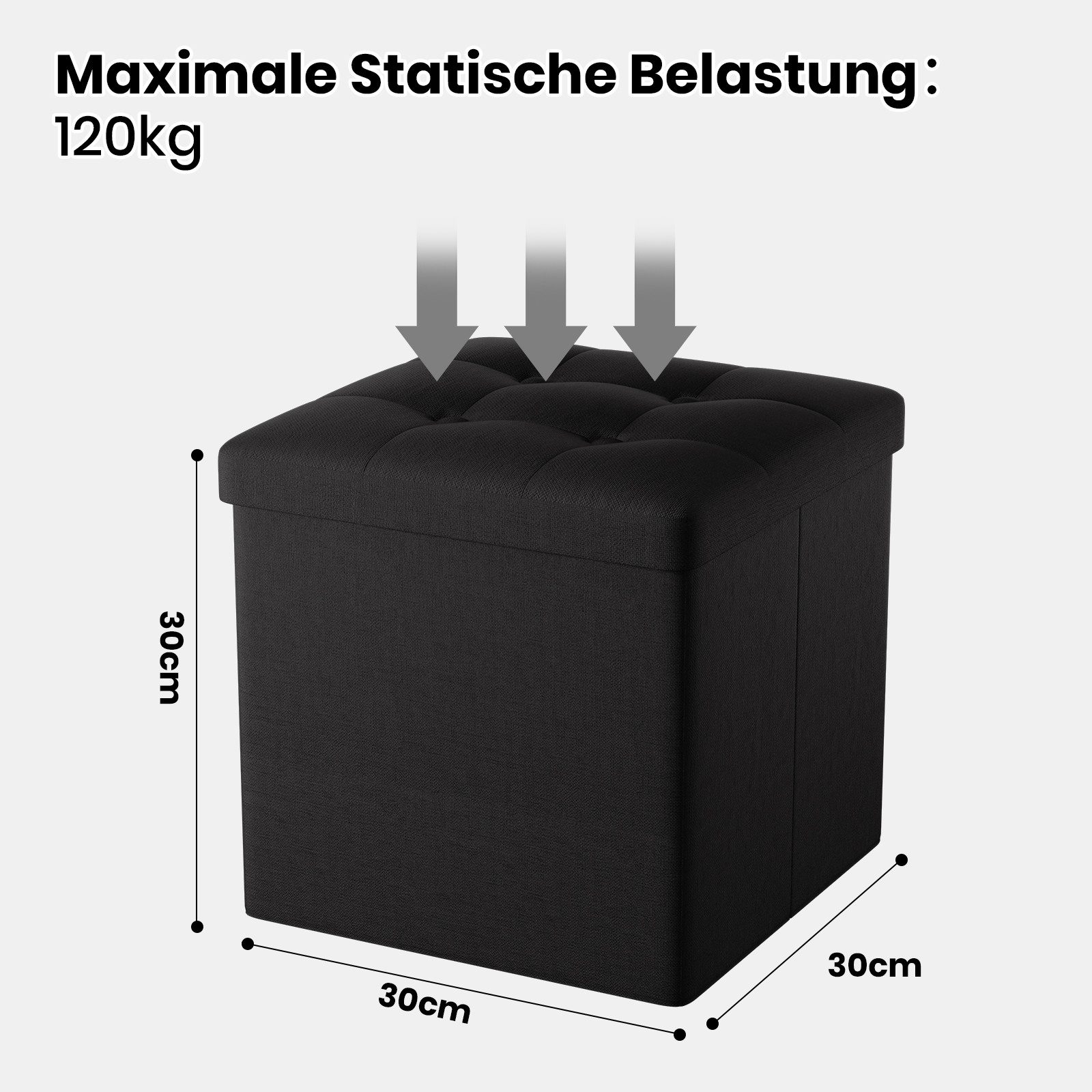 Oak&Tea Stauraumhocker Sitzhocker mit Stauraum – günstig online kaufen