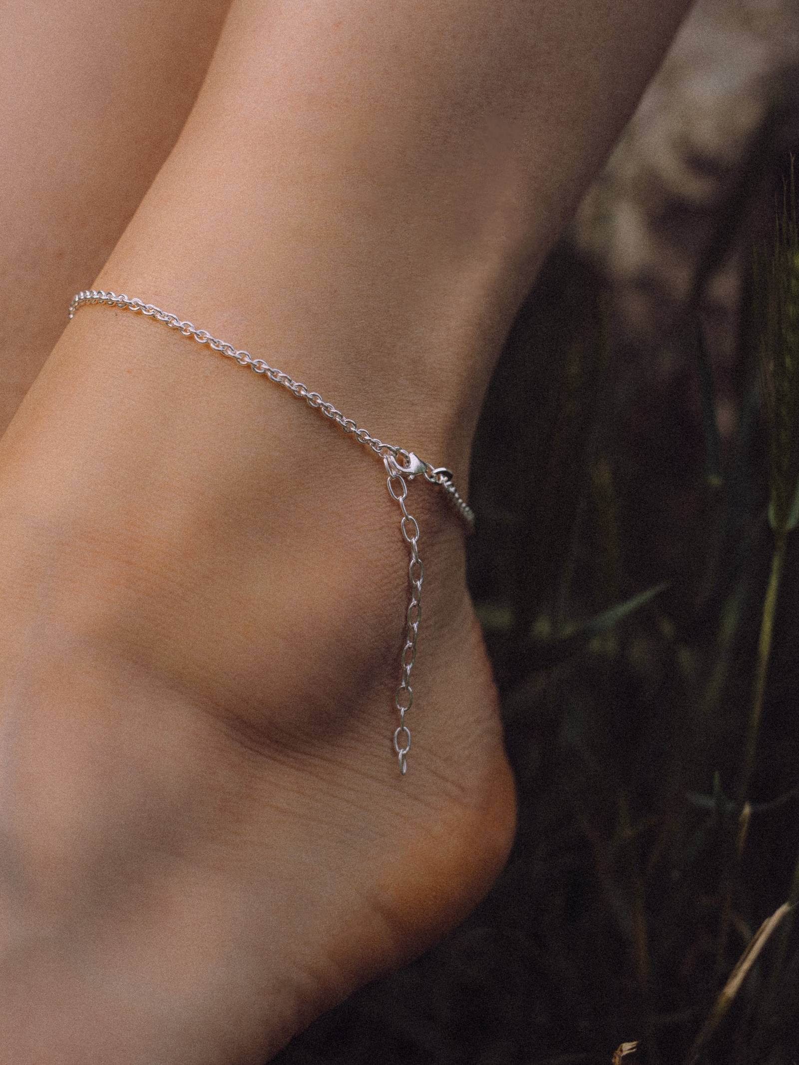 modabilé Fußkette Fußkettchen Ankerkette Rund, 23cm günstig online kaufen