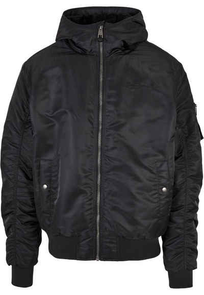 Sean John Allwetterjacke Sean John Herren JM224-021-01 Script Logo Hooded Bomberjacket (1-St)