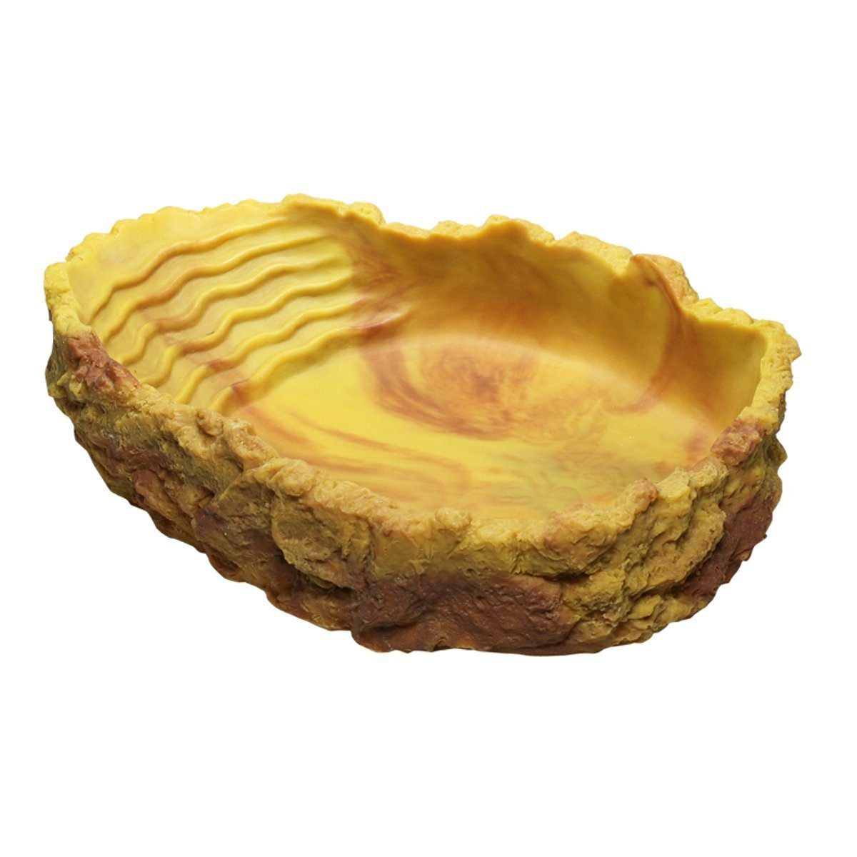 Terrariendeko Trinkschale L, 550 ml ocker