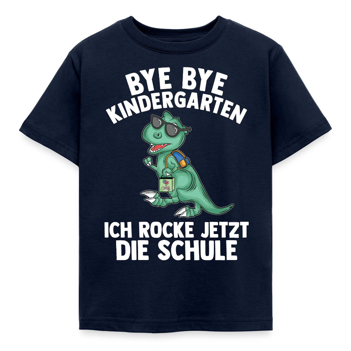 T-Shirt Bye Bye Kindergarten Kinder T-Shirt