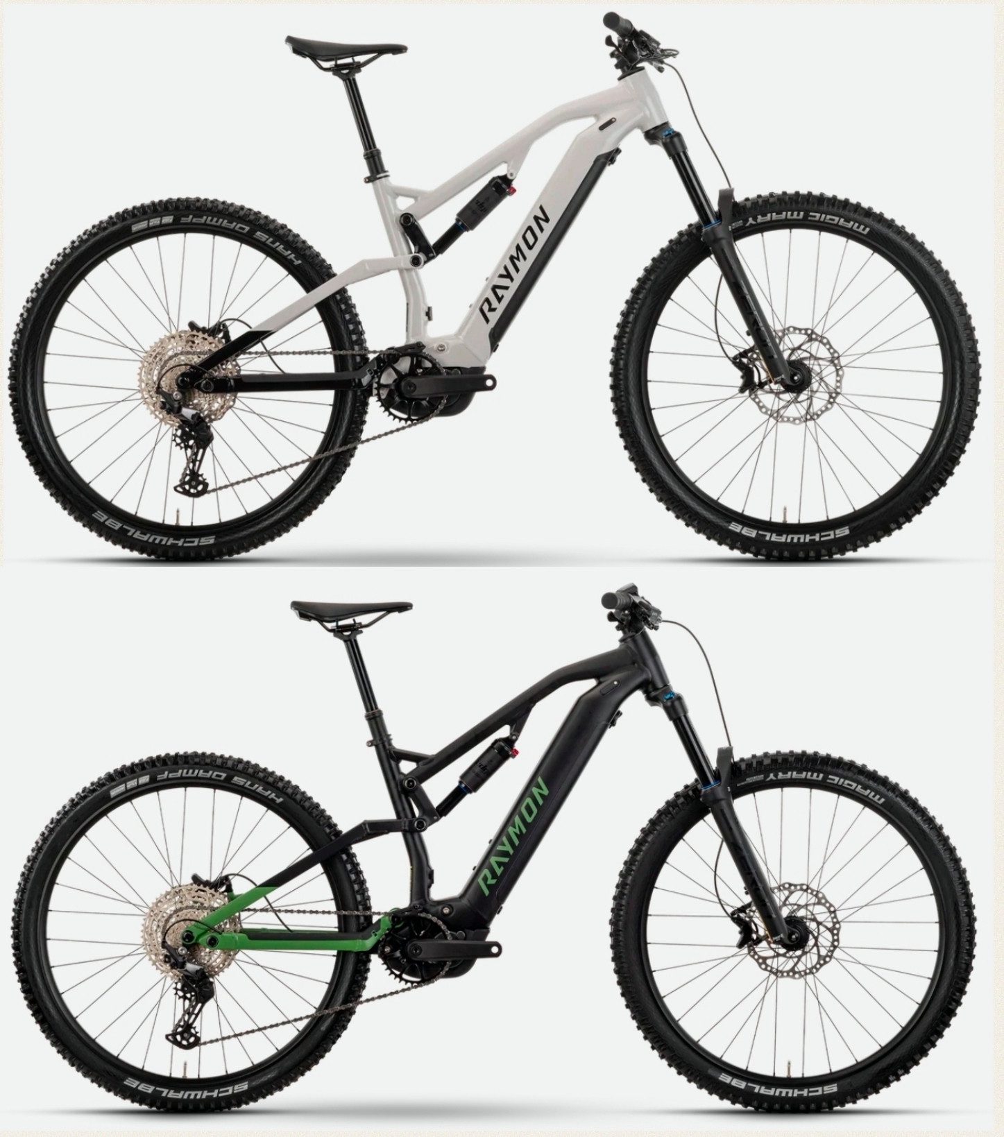 R Raymon E-Bike Raymon Trailray 150, 720 Wh 85 Nm -in 2 Varianten erhältlich, Mittelmotor, 720 Wh