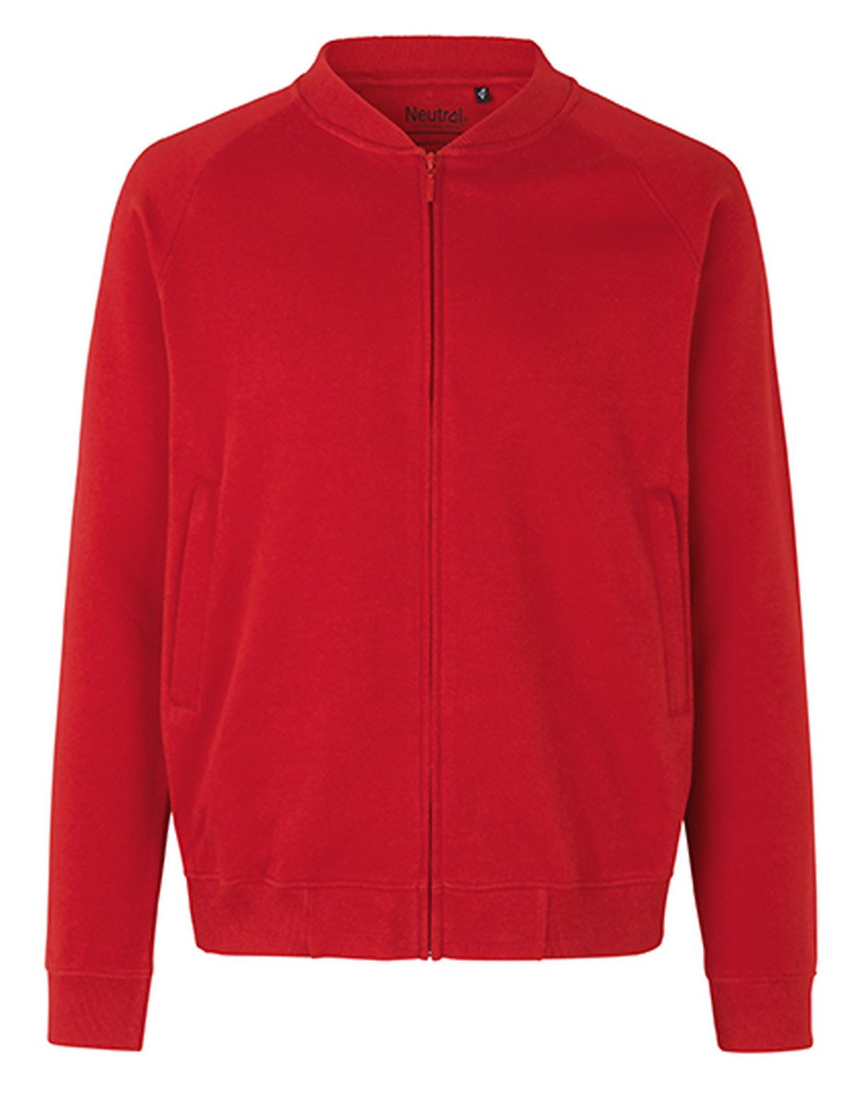 Sweatjacke Herren Jacket with Zip / 100% Fairtrade Baumwolle
