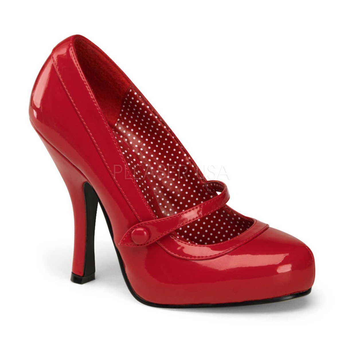 CUTIEPIE-02 - Mary Pin Janes Rot High-Heel-Pumps Couture Up