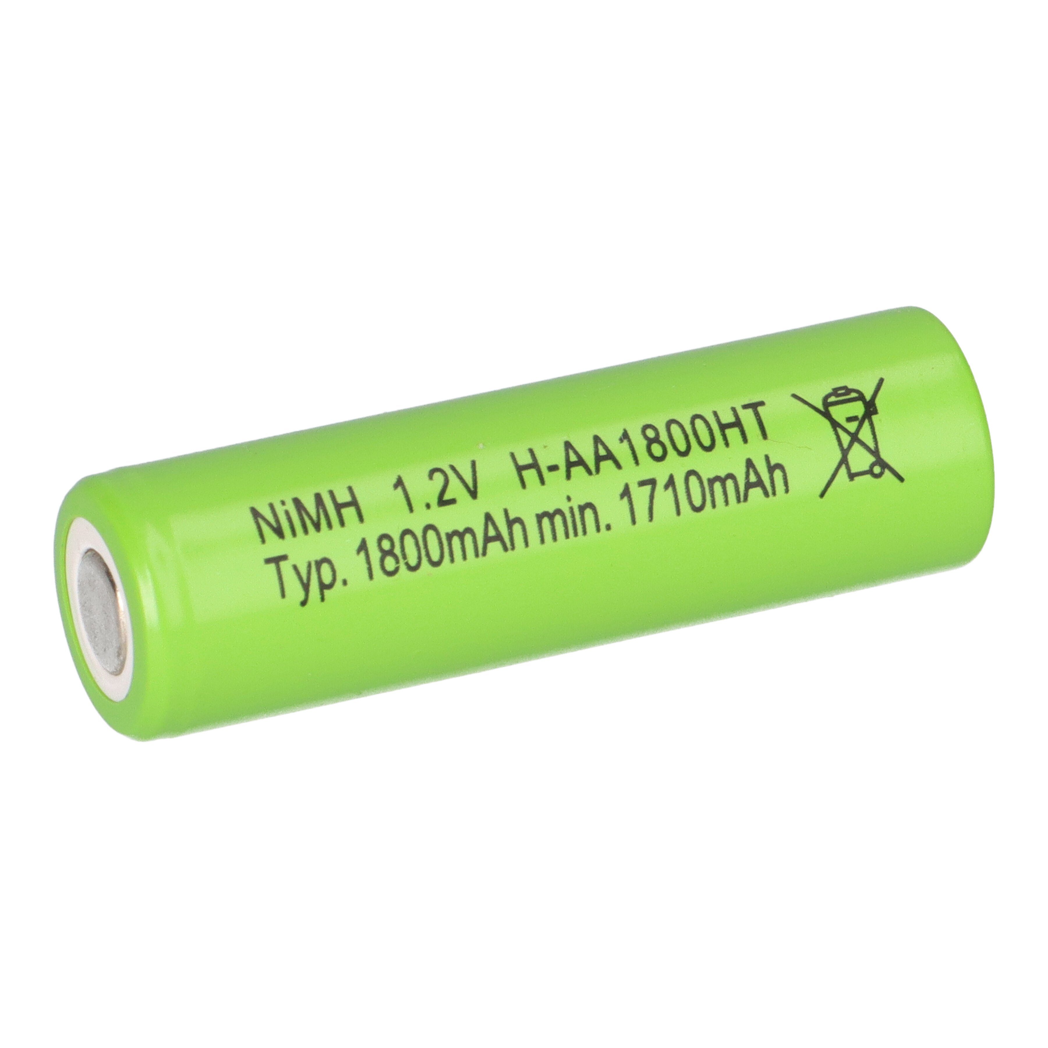 Mexcel Mexcel Akku AA 1,2V 1800mAh NS1800AAHT Hochtemperatur Akku