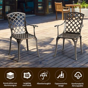 Gartenstuhl Terrassenstühle, für Garten und Außenbereich