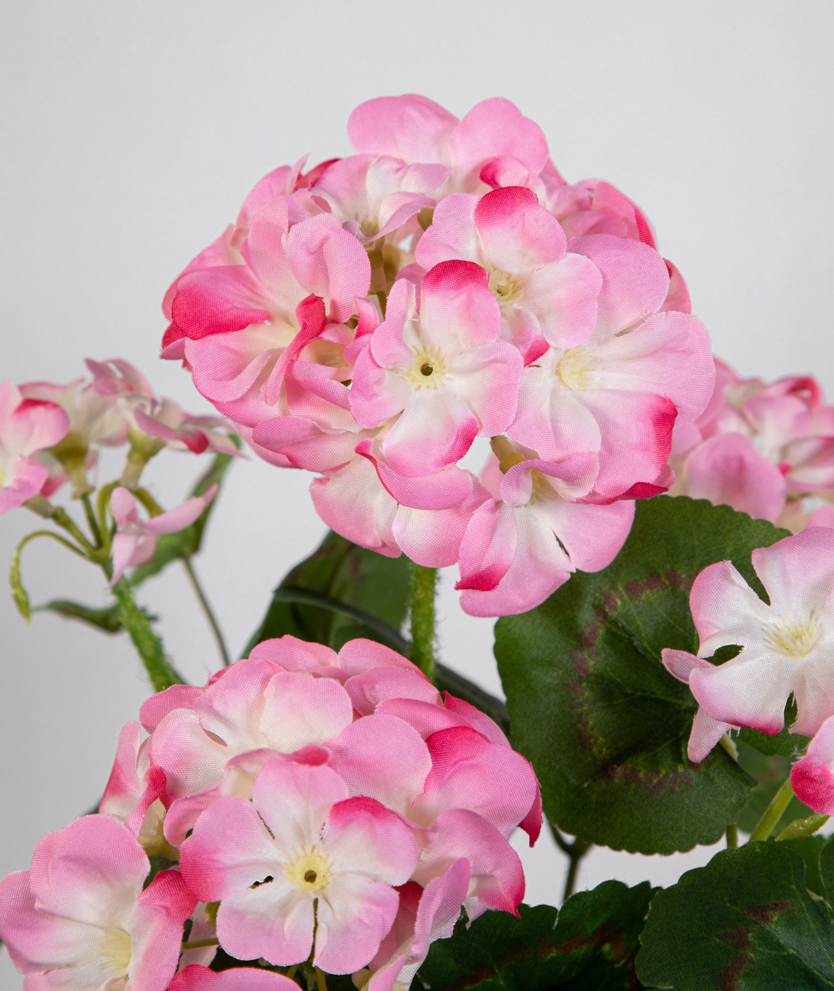 Kunstblume Geranie im Topf 34cm LM günstig online kaufen