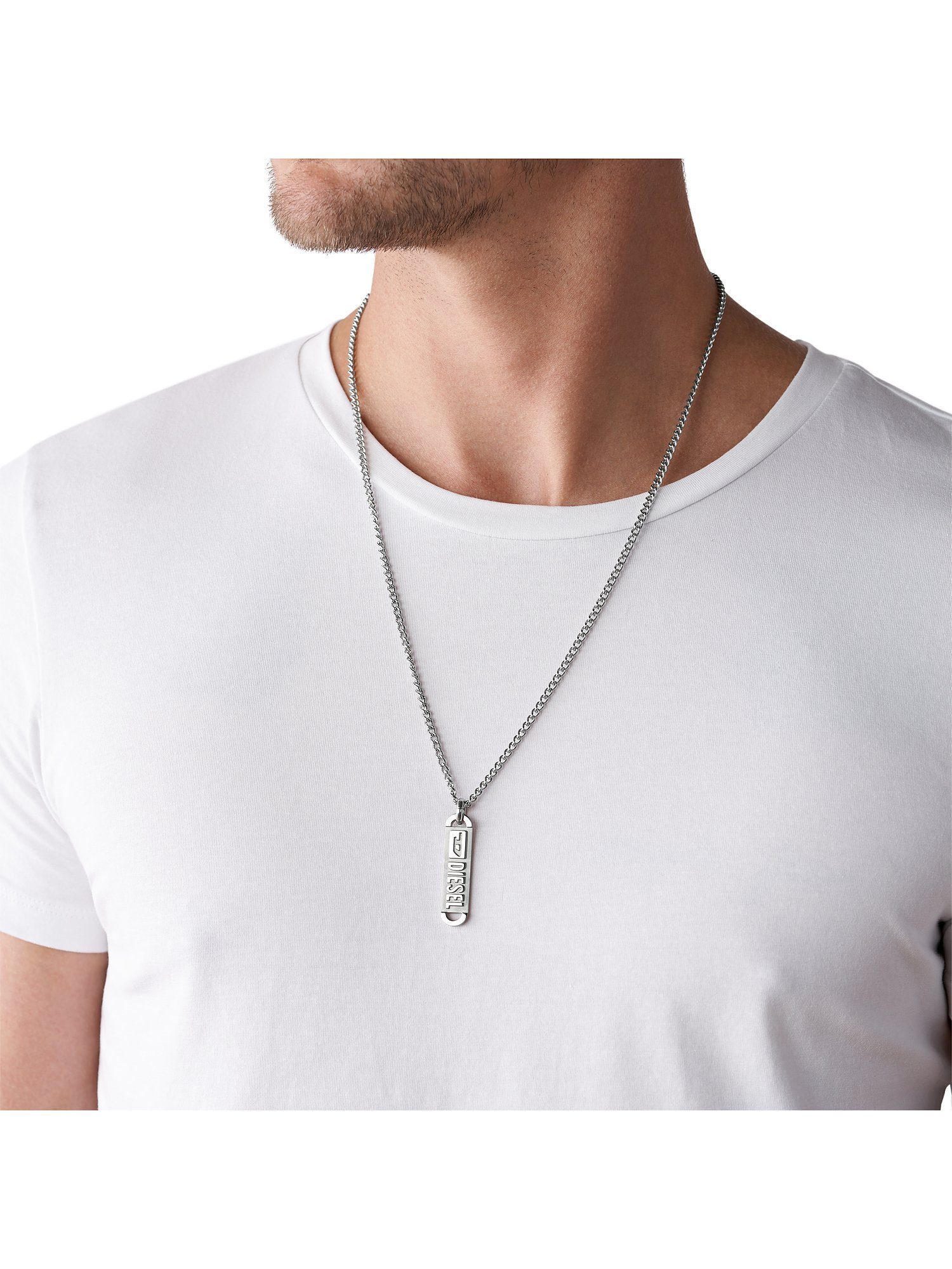 Diesel Edelstahlkette Diesel Herren-Kett...