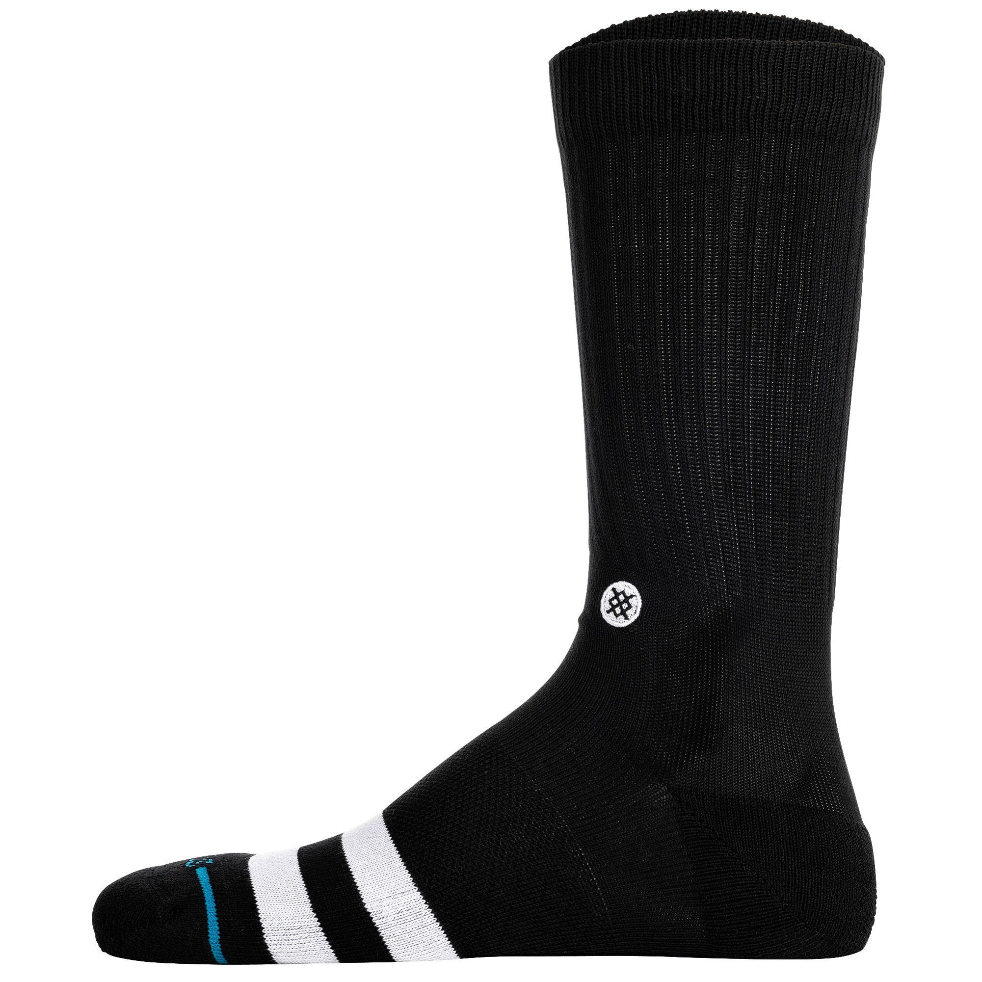 Stance Kurzsocken Unisex Socken 1er Pack Baumwollmischung OG Crew (Packung, 1er Pack)