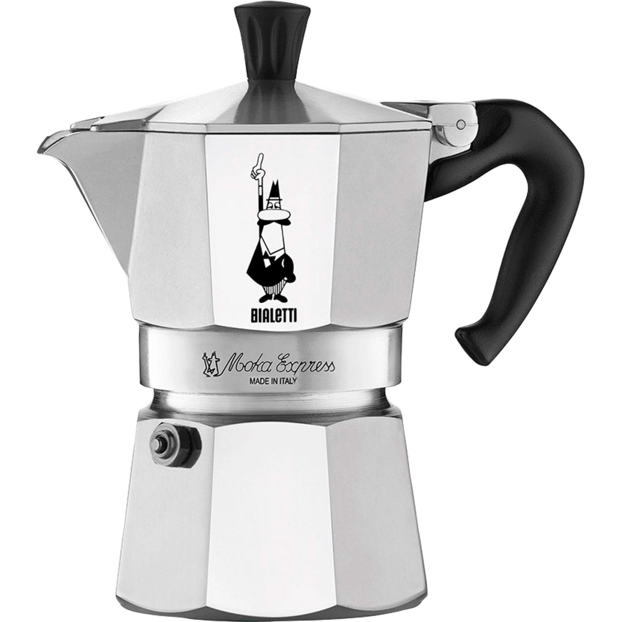 (1 Espressomaschine, Bialetti BIALETTI Tasse) Kaffeebereiter Express, Moka