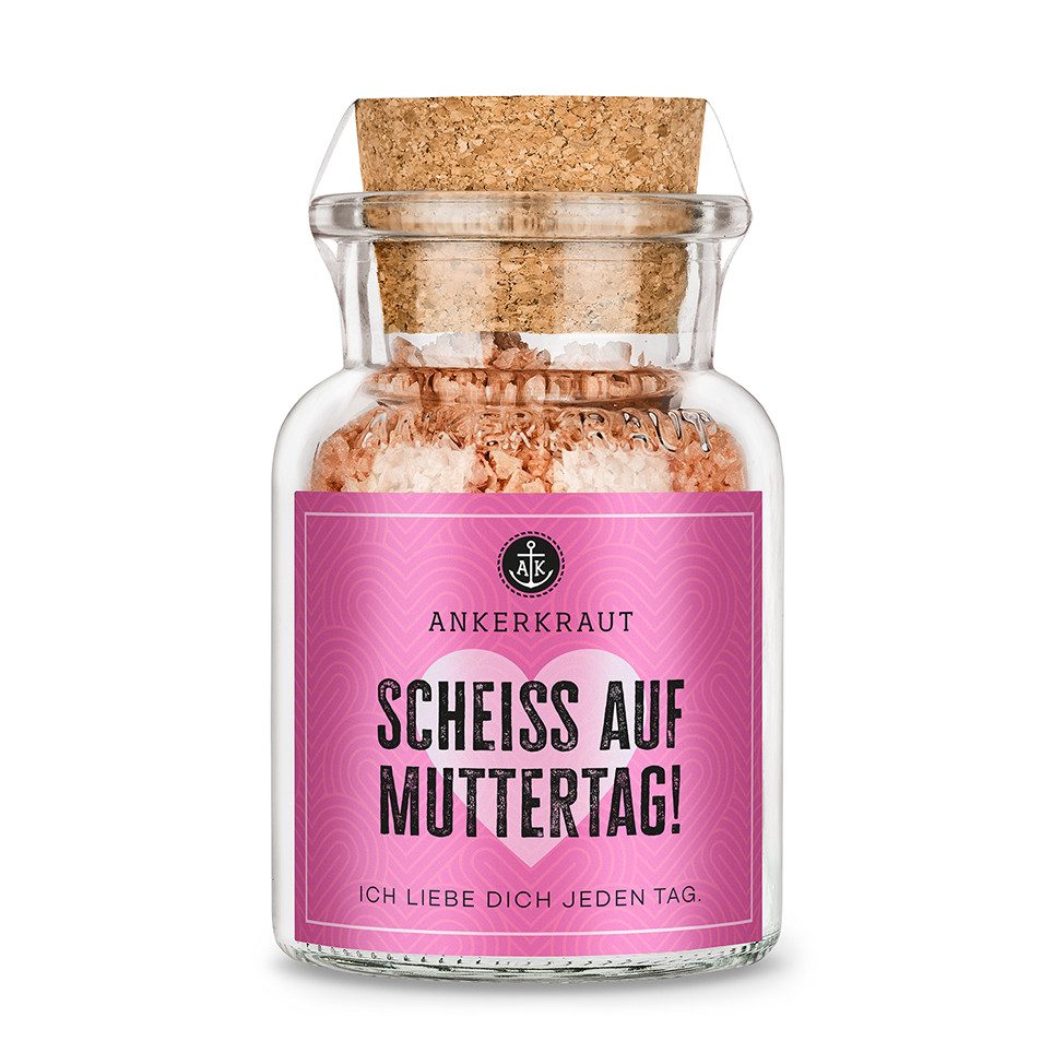 Ankerkraut Gewürz Scheiß auf Muttertag, 90g im Korkenglas, Ankerkraut Scheiß auf Muttertag Geschenk