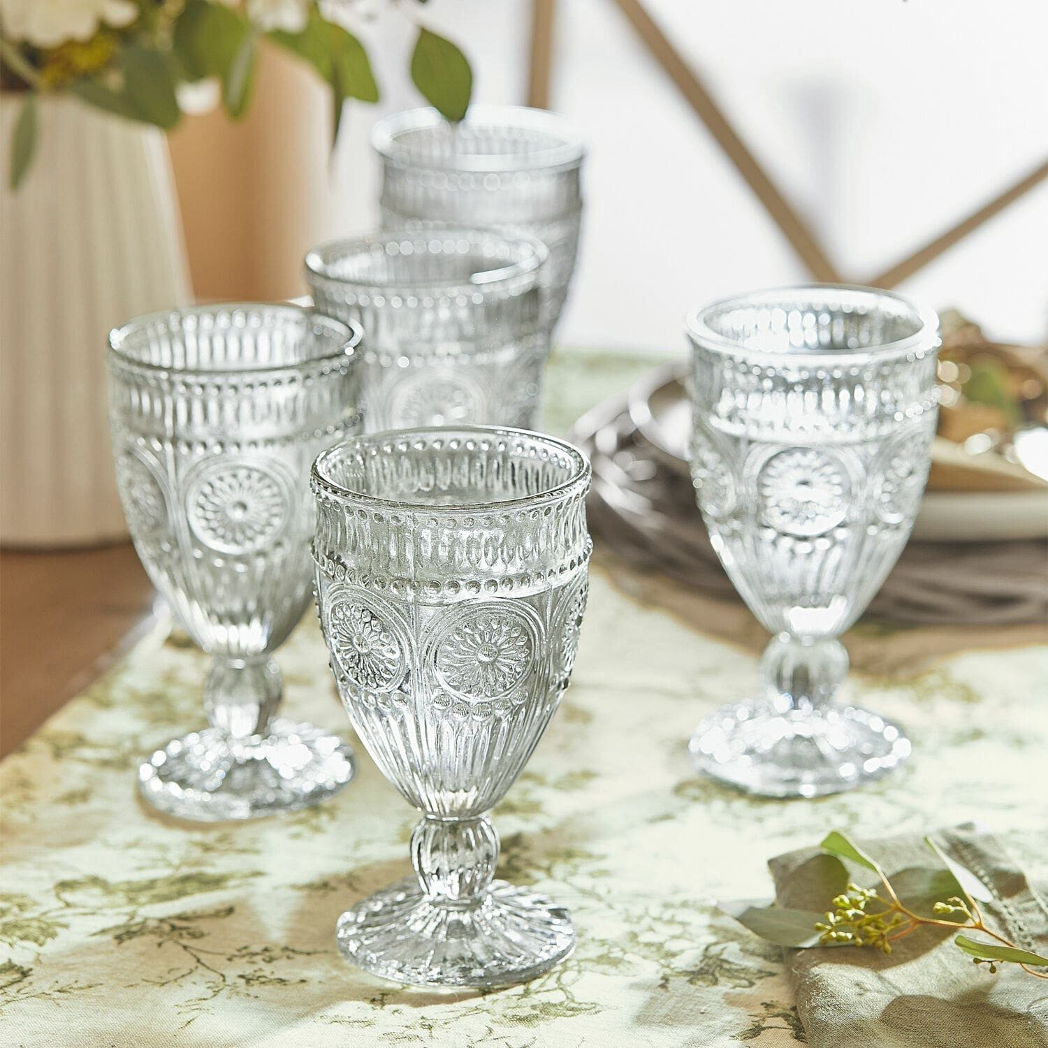 Mirabeau Glas Gläser 6er Set Leatrice klar, Glas, none – Bild 3 von 5