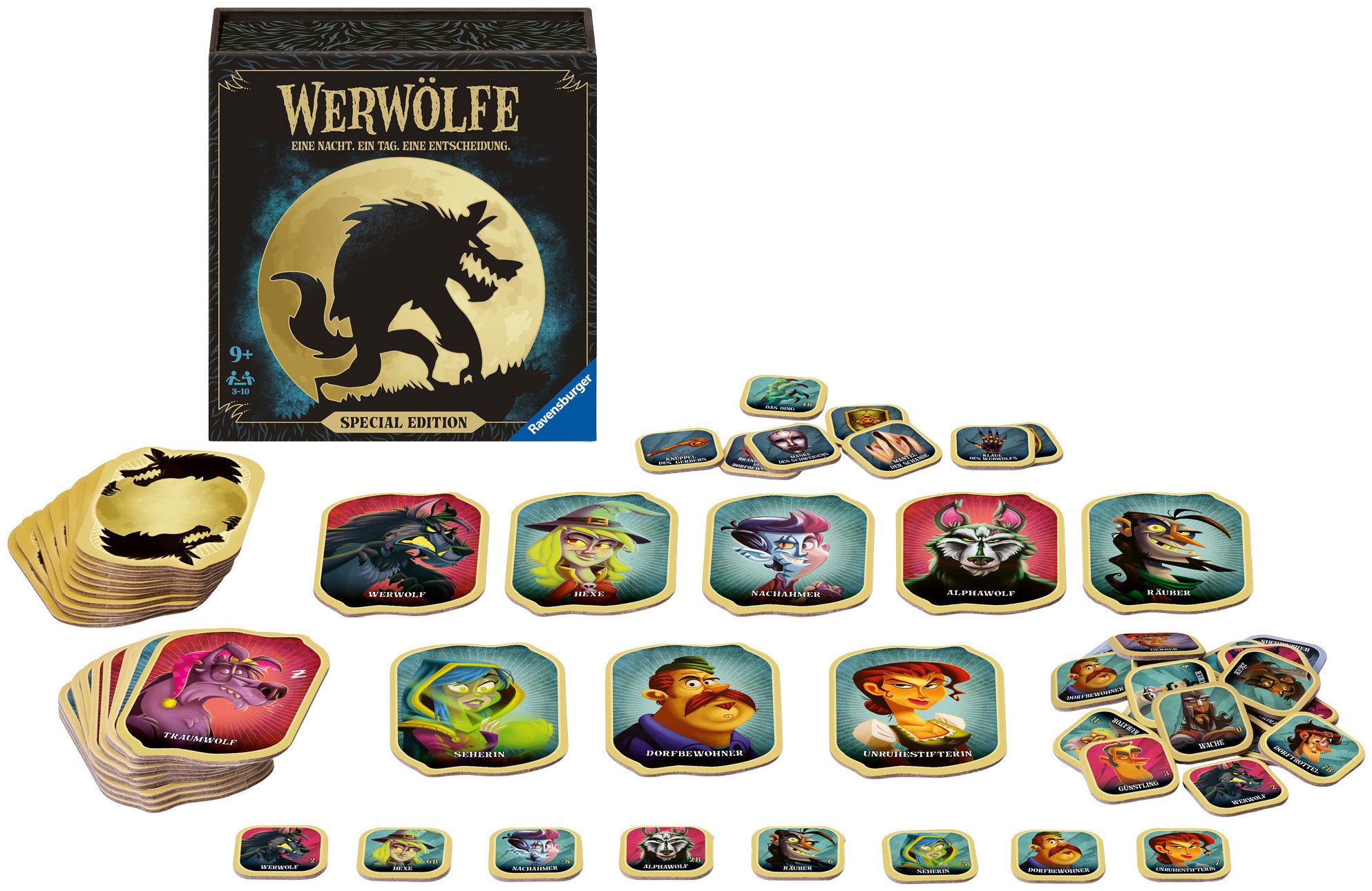 Ravensburger Spiel Werwölfe - Special Edition, Gesellschaftsspiel & Kartenspiel