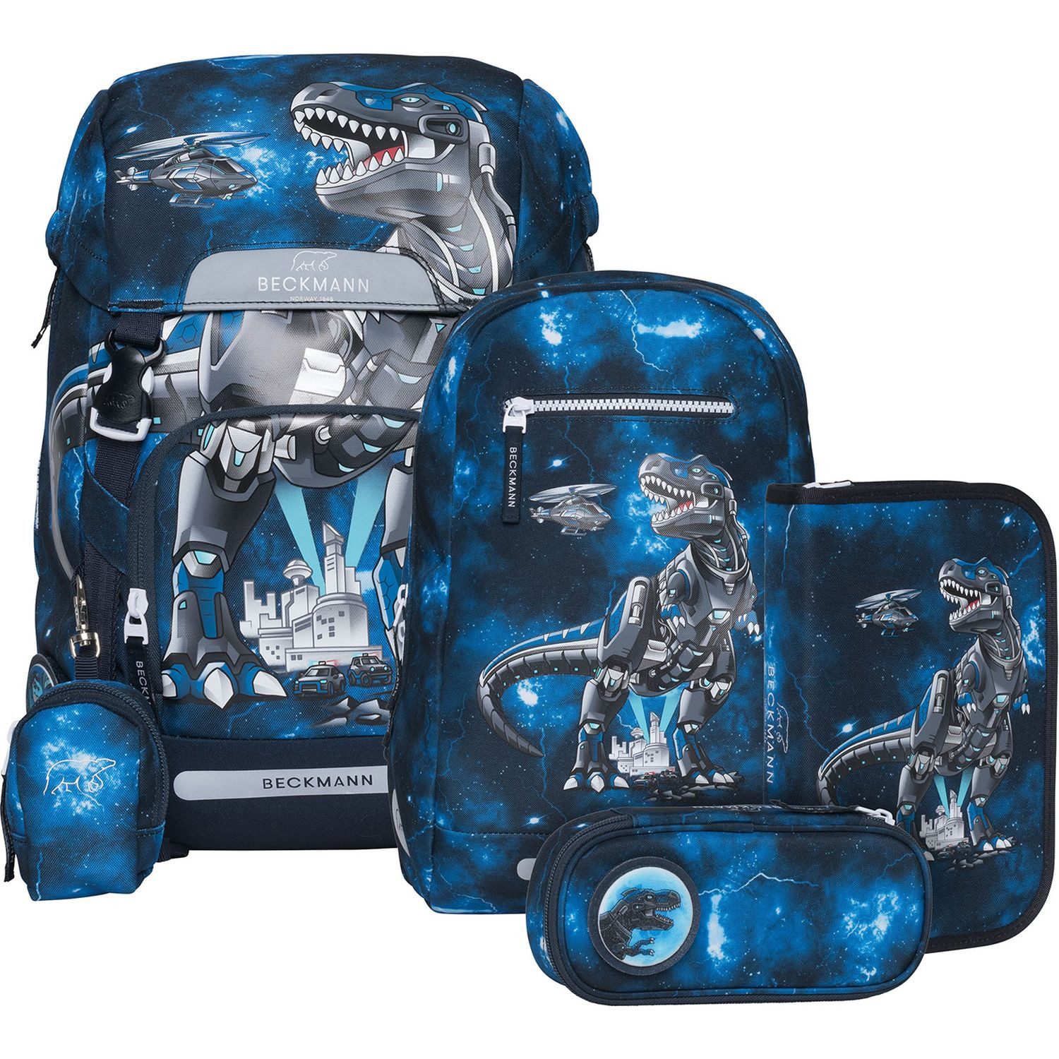 Beckmann Norway Ранцы Classic 22L - 6-Tlg. Set Tech Rex