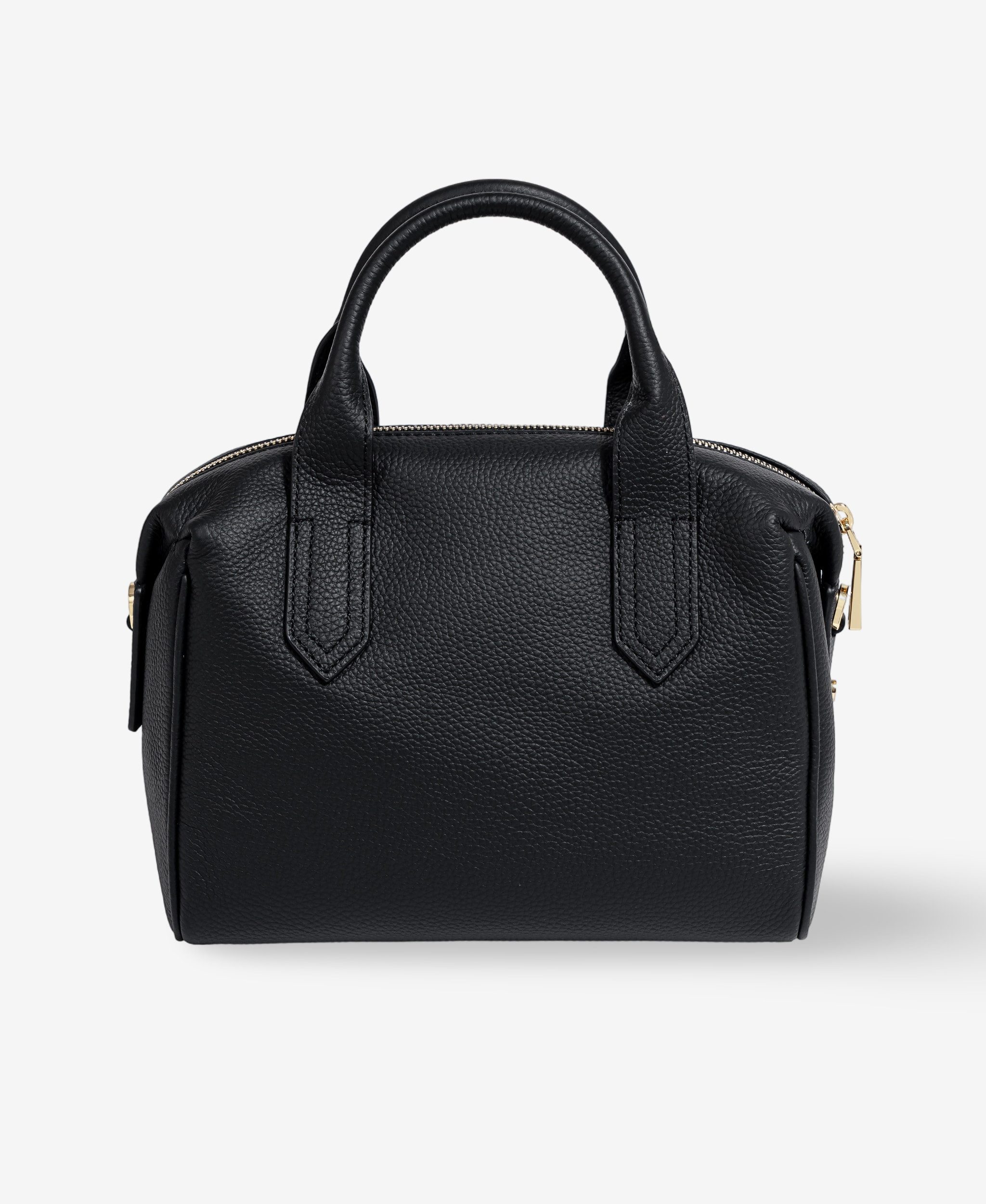 GLAMIRA Umhängetasche GoAnywhere Schwarze Umhängetasche (1-tlg), echt Leder