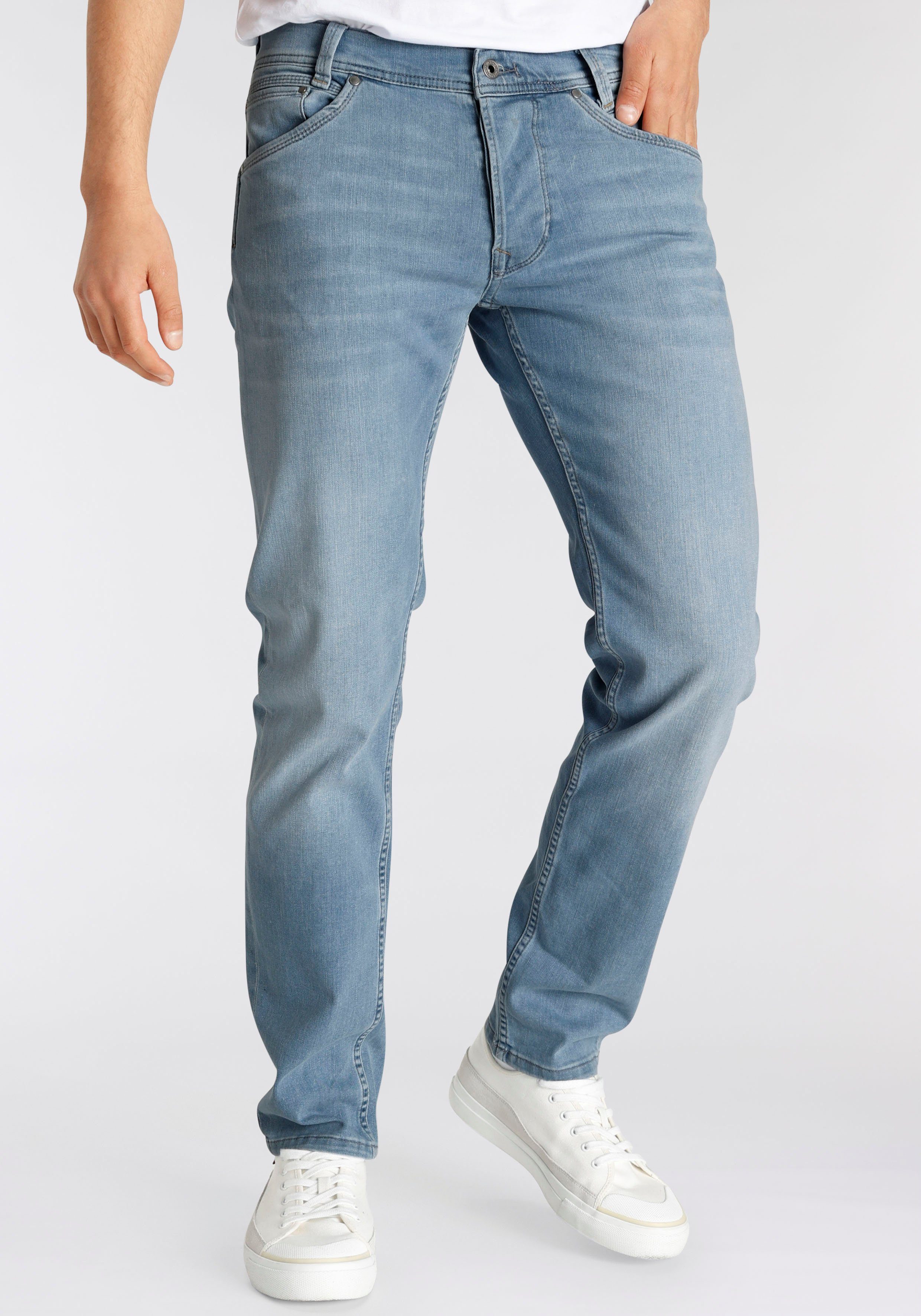 Pepe Jeans Regular-fit-Jeans Spike light blue