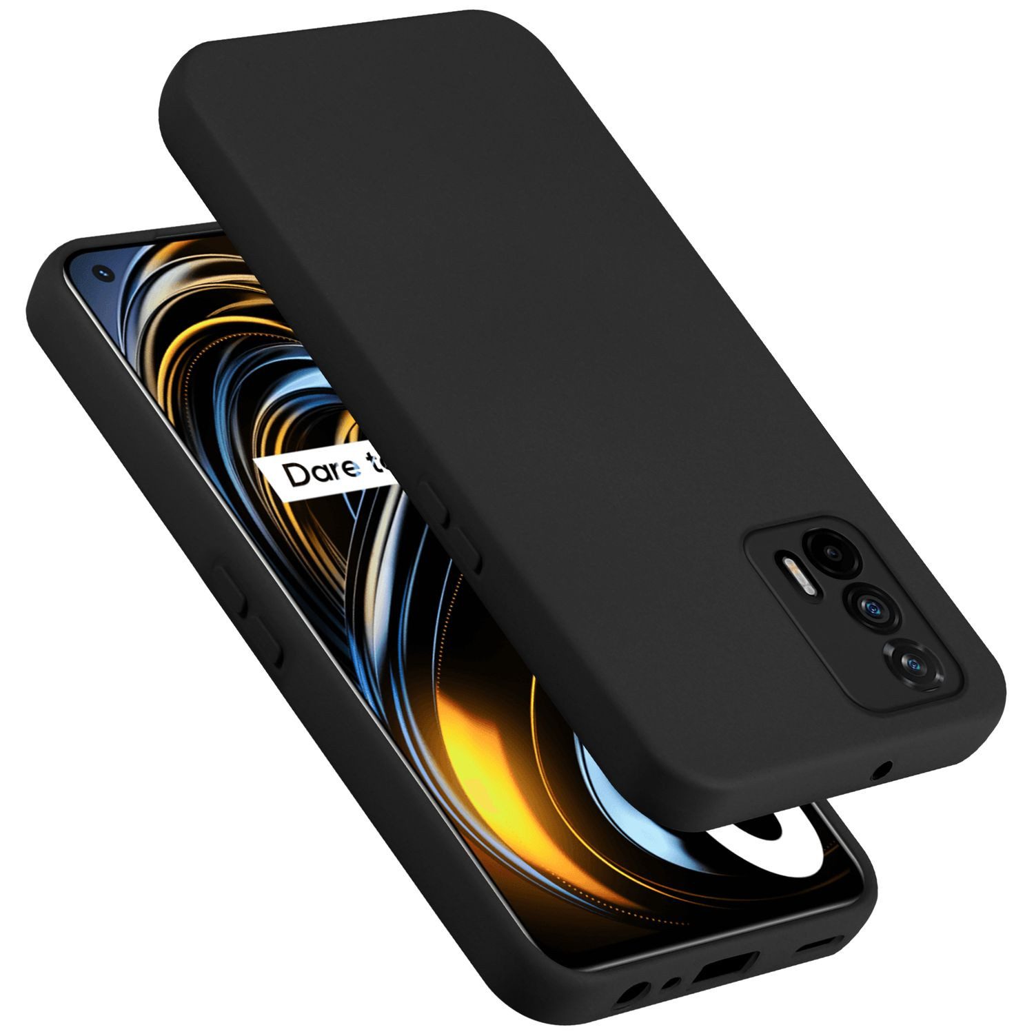 Cadorabo Handyhülle für Realme GT Hülle Realme GT, Flexible Hülle TPU Silikon Schutzhülle Back Cover Case