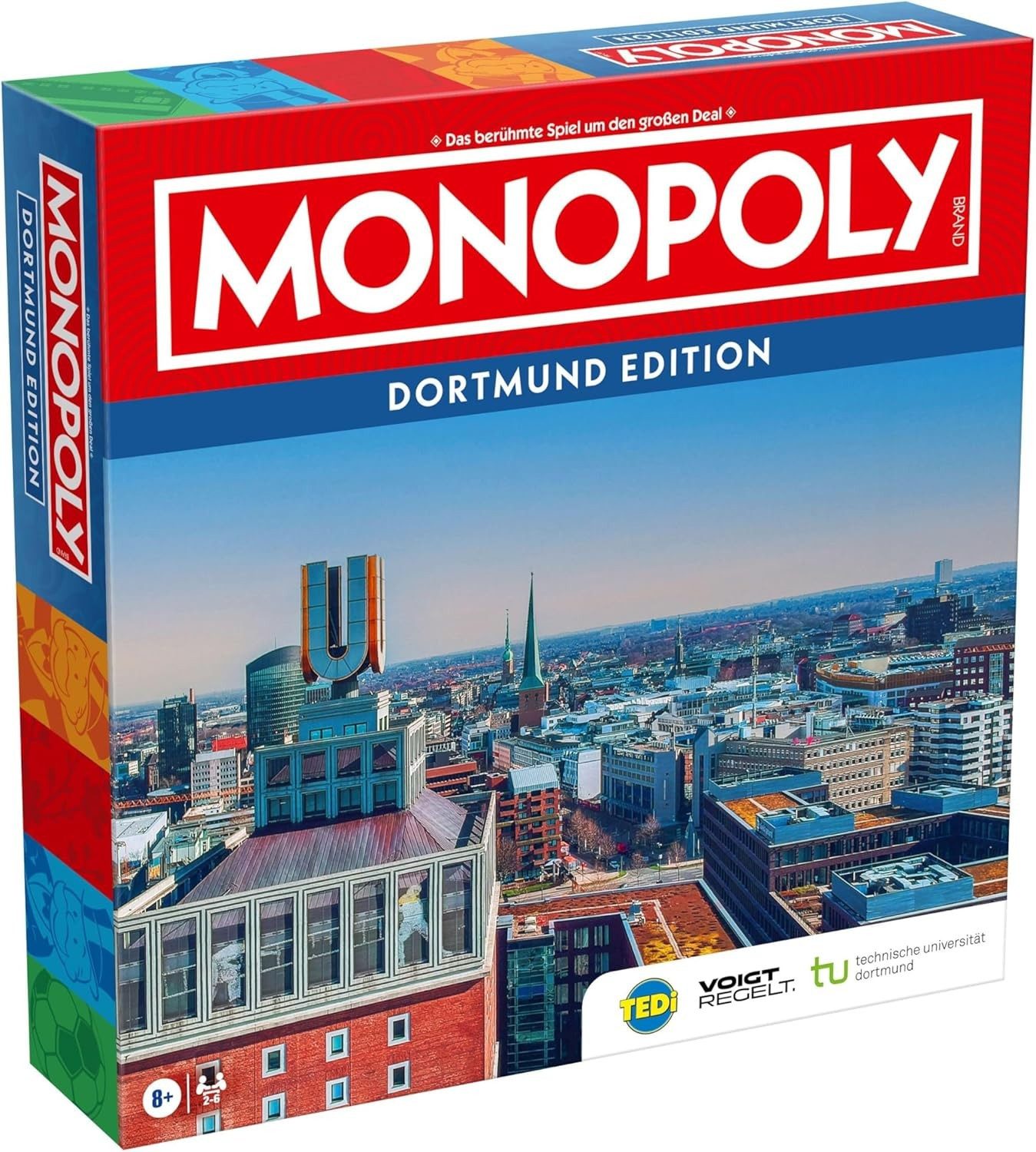 Winning Moves Spiel Winning Moves WM05611-GER6 - Monopoly Dortmund Edition, Städte-Edit...