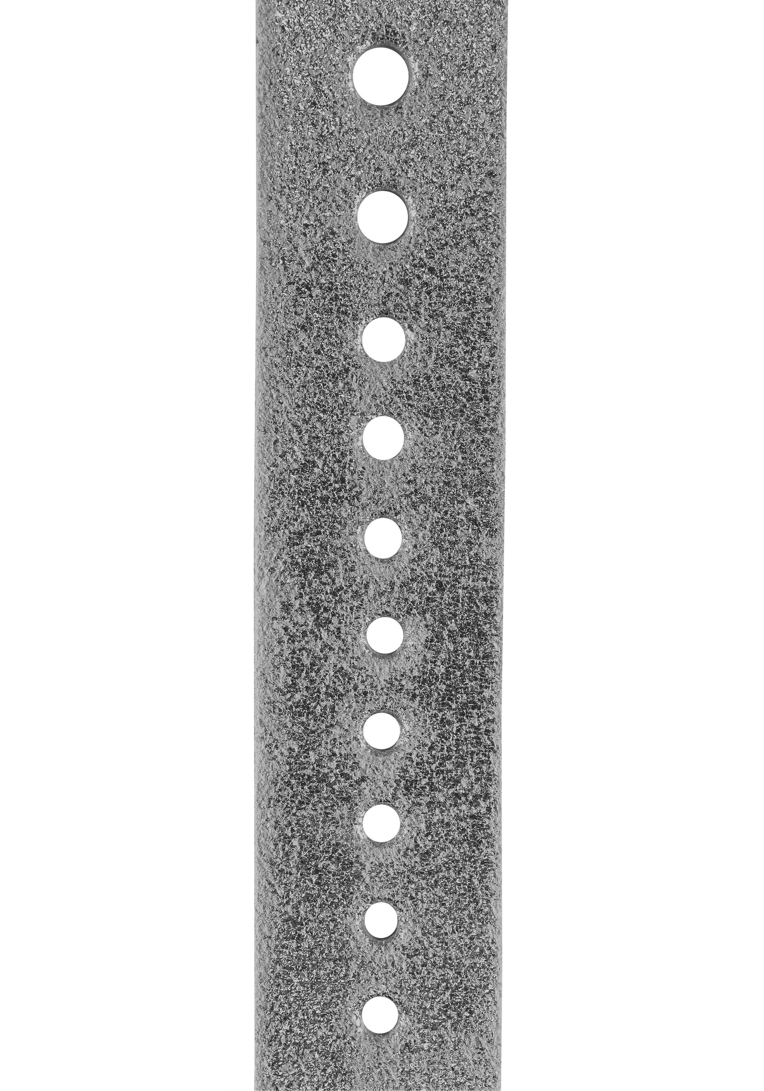 Damen Gürtel J.Jayz Ledergürtel Glänzende Oberfläche, metallischer Vintage-Look, mit Lochausstanzungen rundum