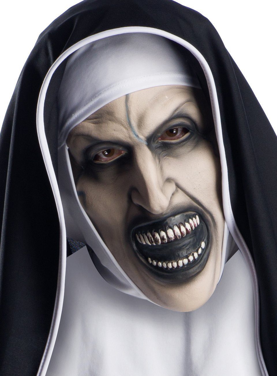 Verkleidungsmaske The Nun - Kostüm Nonnen Maske Halloween Fasching