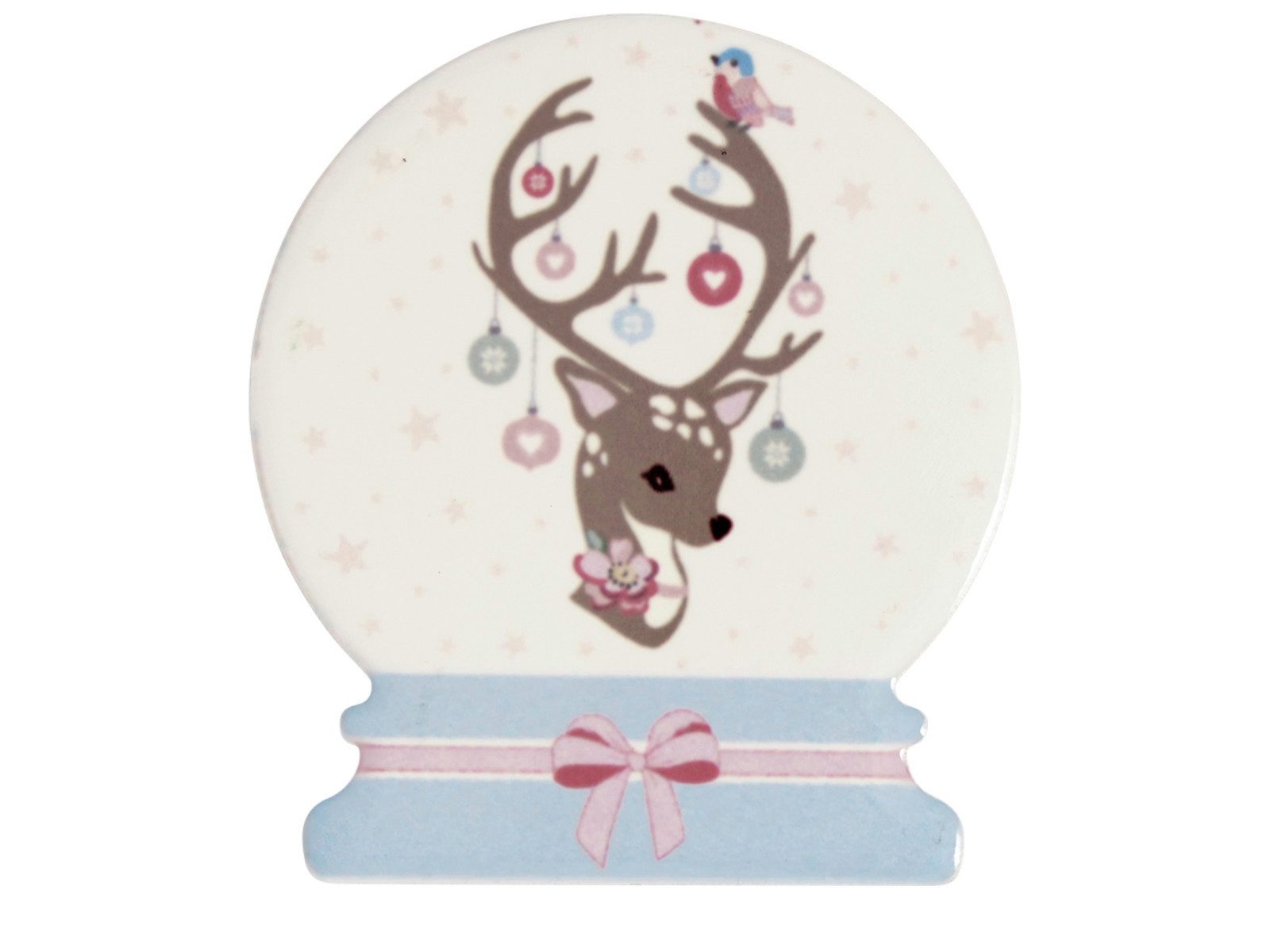 Greengate Dekofigur Dina Magnet pale pink 7 x 9 cm Set4