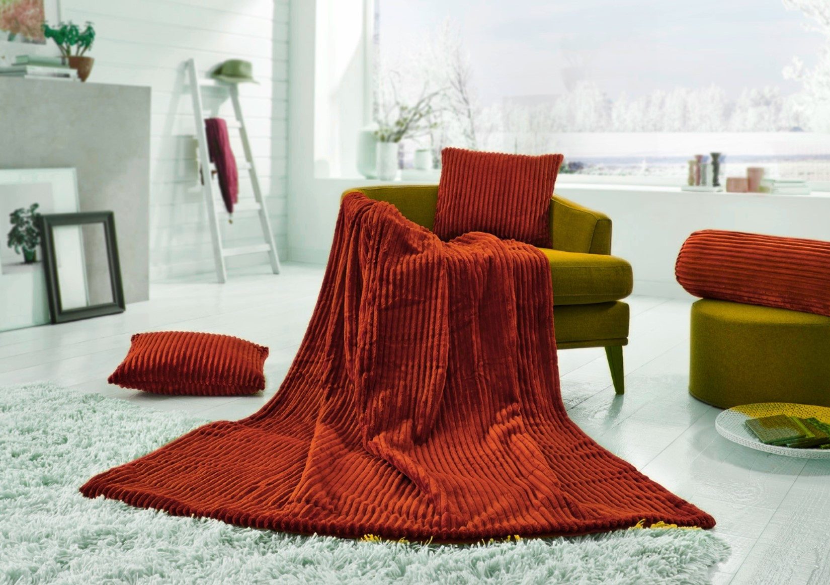 Wohndecke Bettdecke mit Cord-Optik, liebling, zweilagig günstig online kaufen