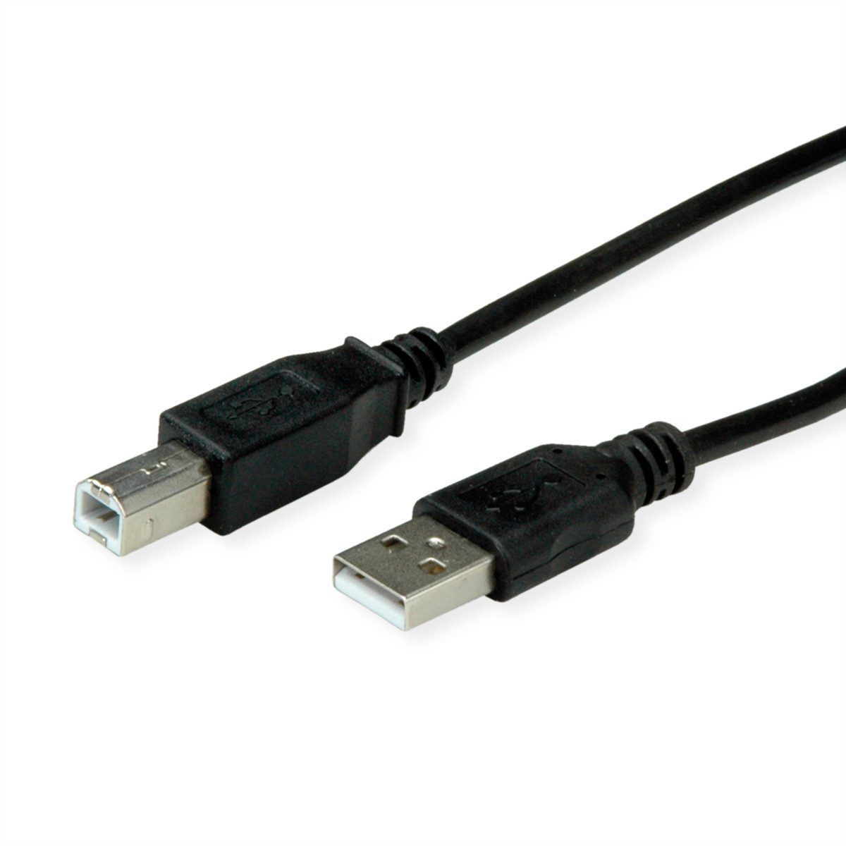 ROLINE RECYCLED MATERIAL USB 2.0 Kabel USB-Kabel, USB 2.0 Typ A Männlich (Stecker), USB 2.0 Typ B Männlich (Stecker) (80.0 cm), Typ A-B