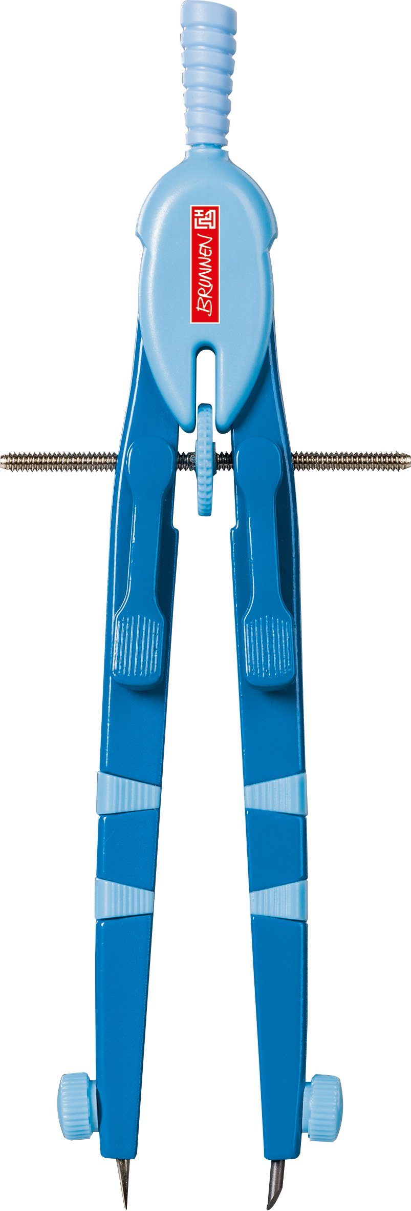 BRUNNEN Zirkel Schnellverstellzirkel Peak 4 Colour Code Länge: 170 mm azur