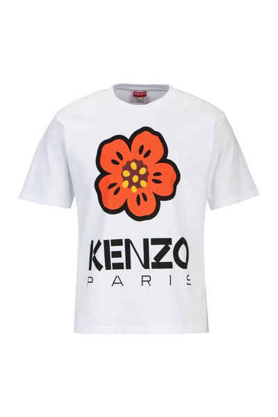 KENZO T-Shirt Boke Flower' mit Blumenmotiv und Logoprint