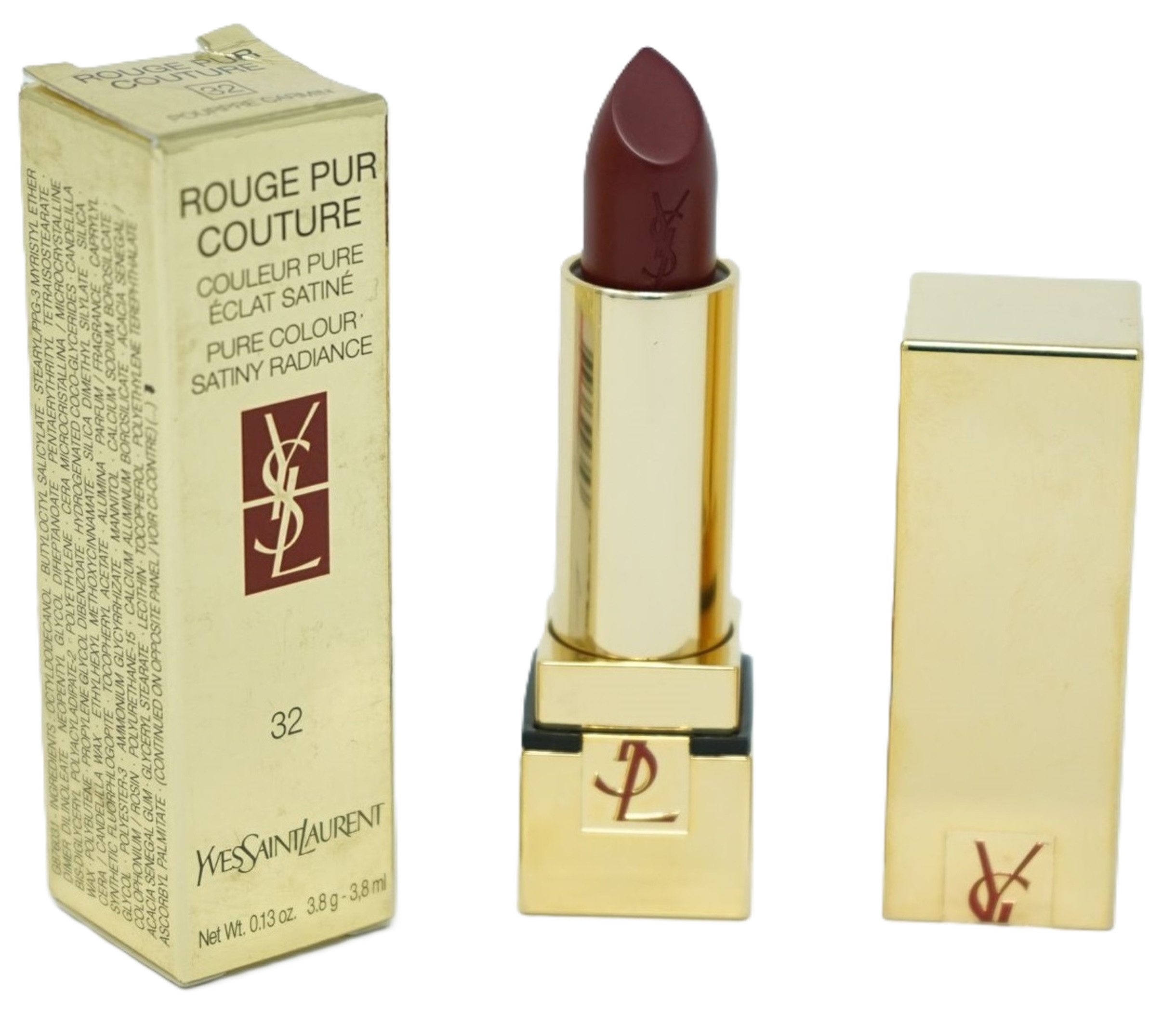 YVES SAINT LAURENT Lippenstift Yves Saint Laurent Lippenstift Rouge Pur Couture Satiny Radiance 32